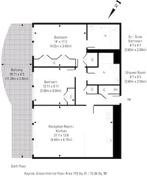 2 Bedrooms Flat to rent in Chepstow Place, Notting Hill W2