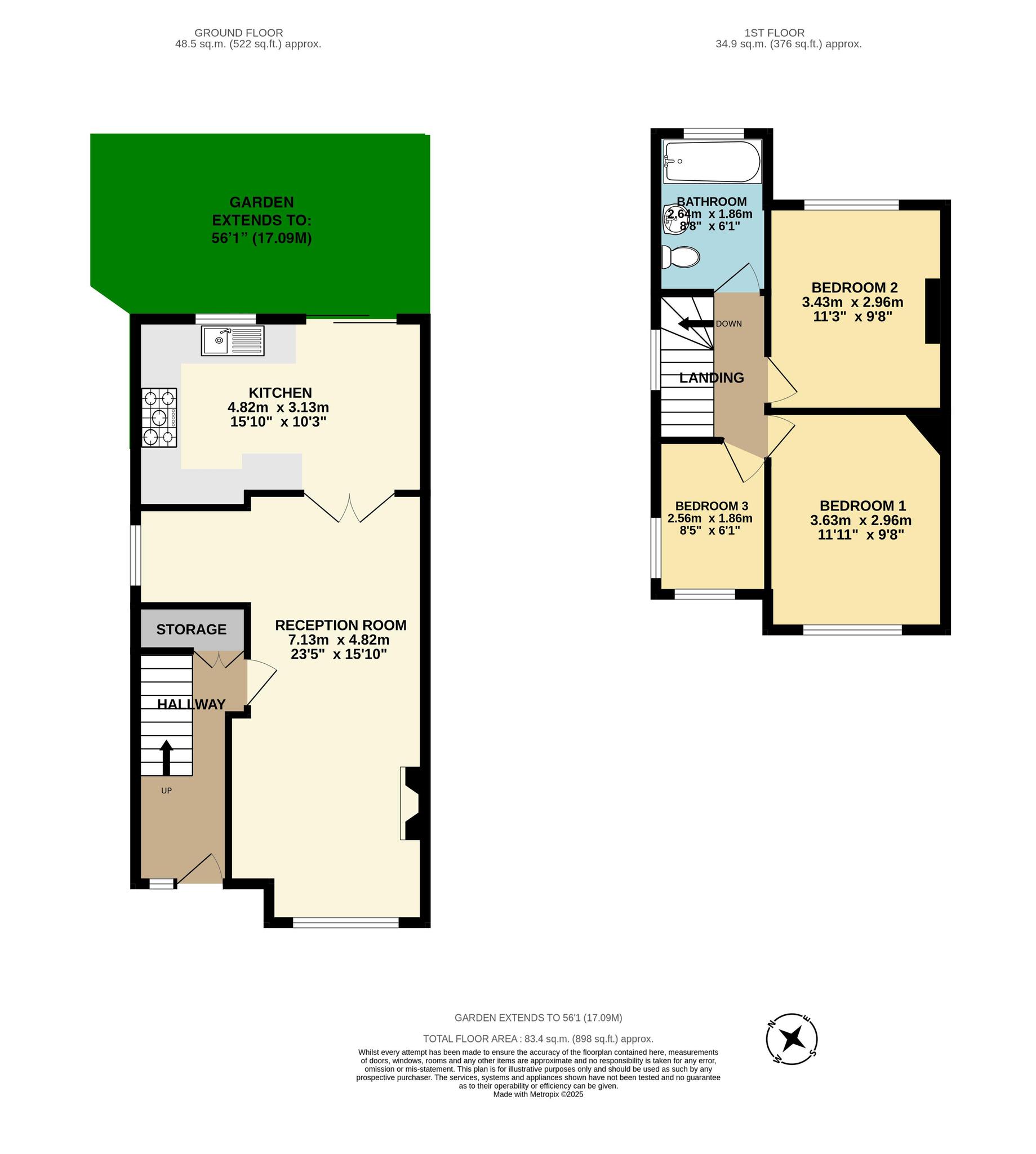 17, Warland Road, London floorplan