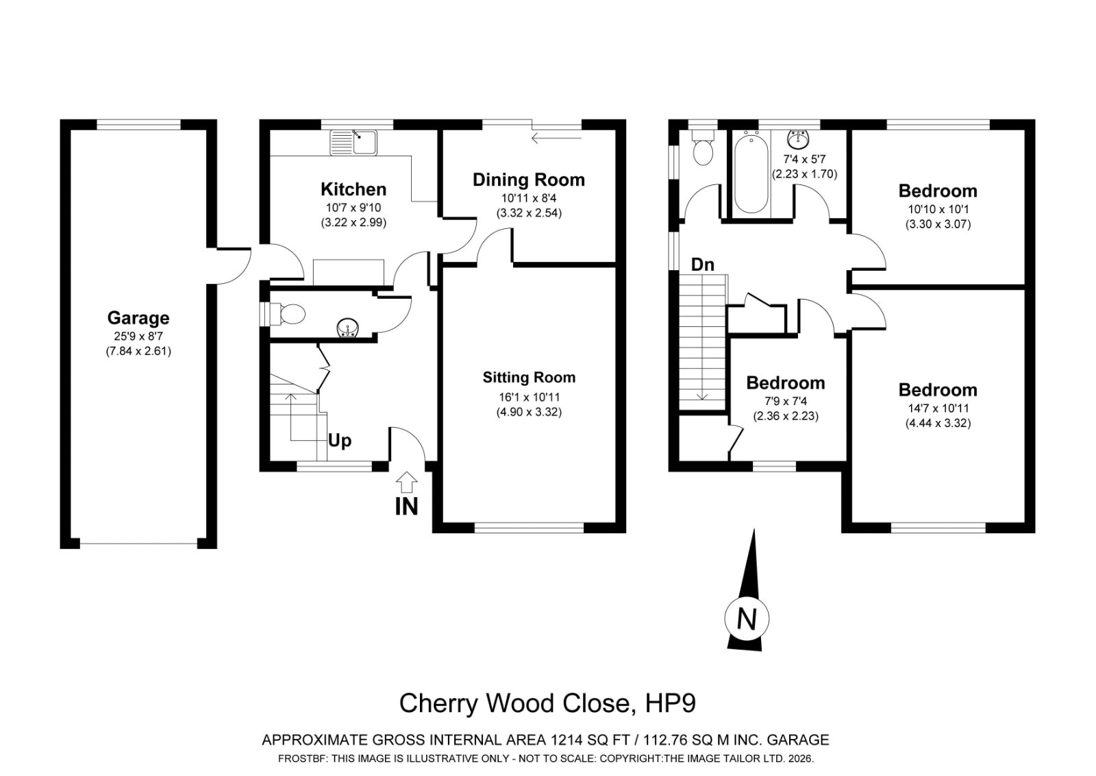 4, Cherry Wood Close, Beaconsfield floorplan