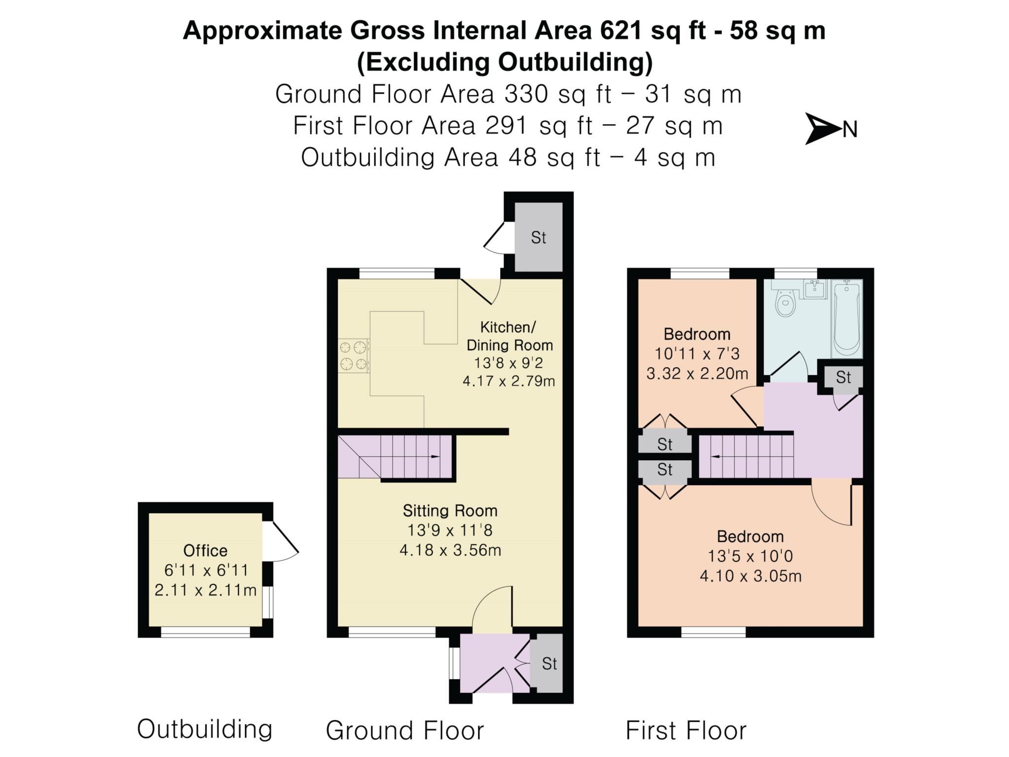 19, Trinity Street, Oxford floorplan