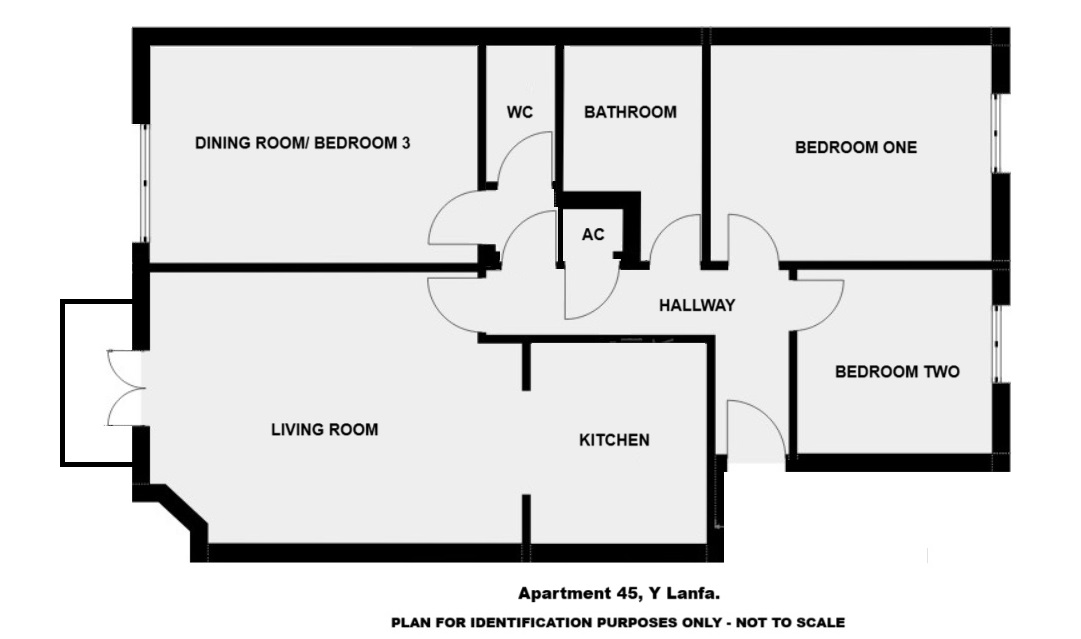 45, Y Lanfa, Aberystwyth floorplan