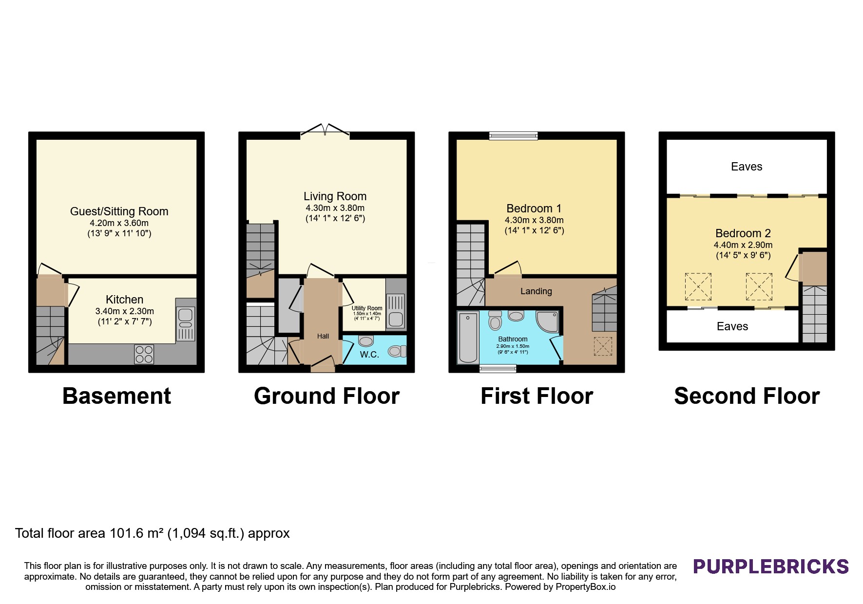 Regent Terrace, Leeds floorplan