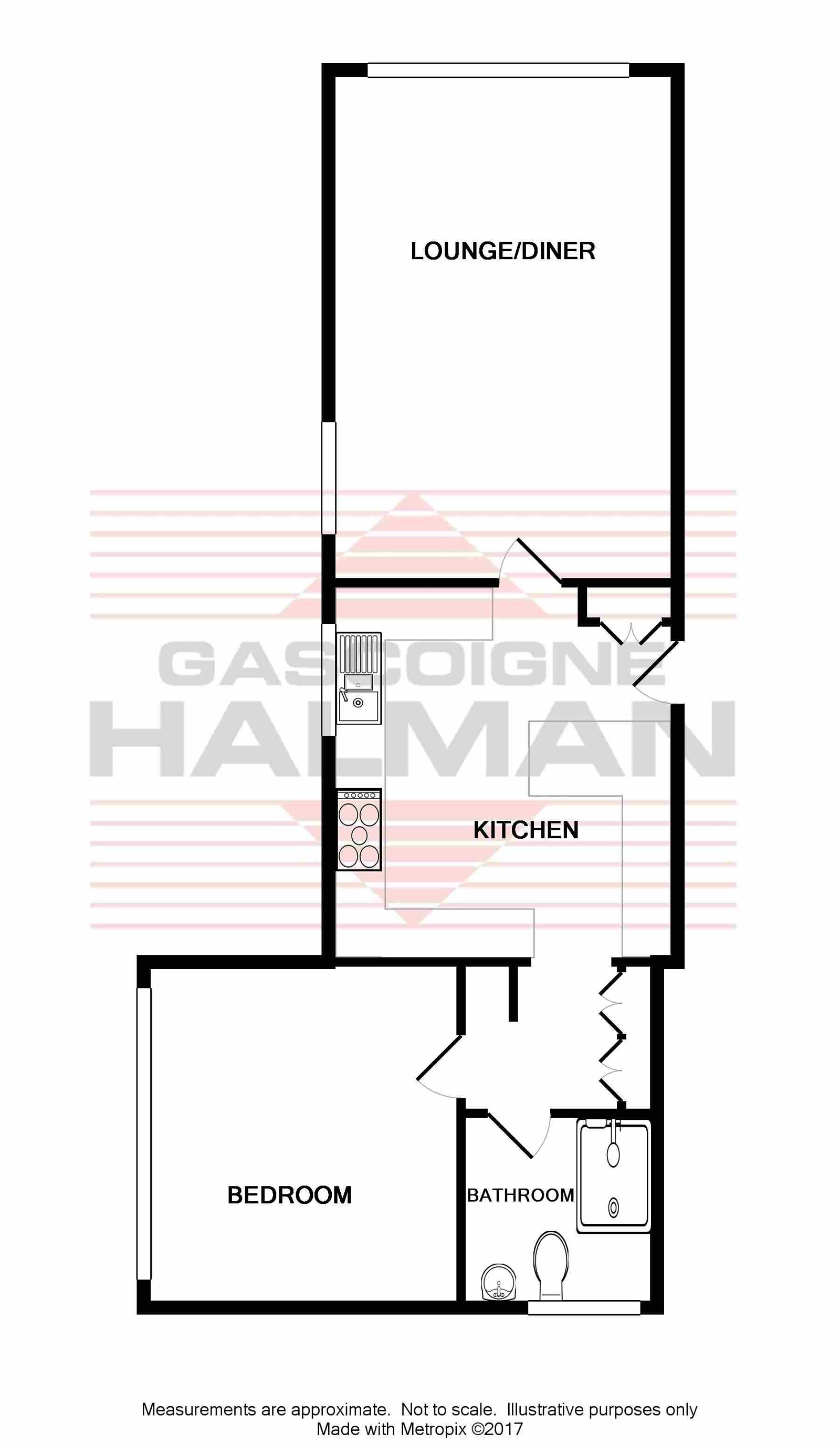 Crescent Park, Stockport floorplan