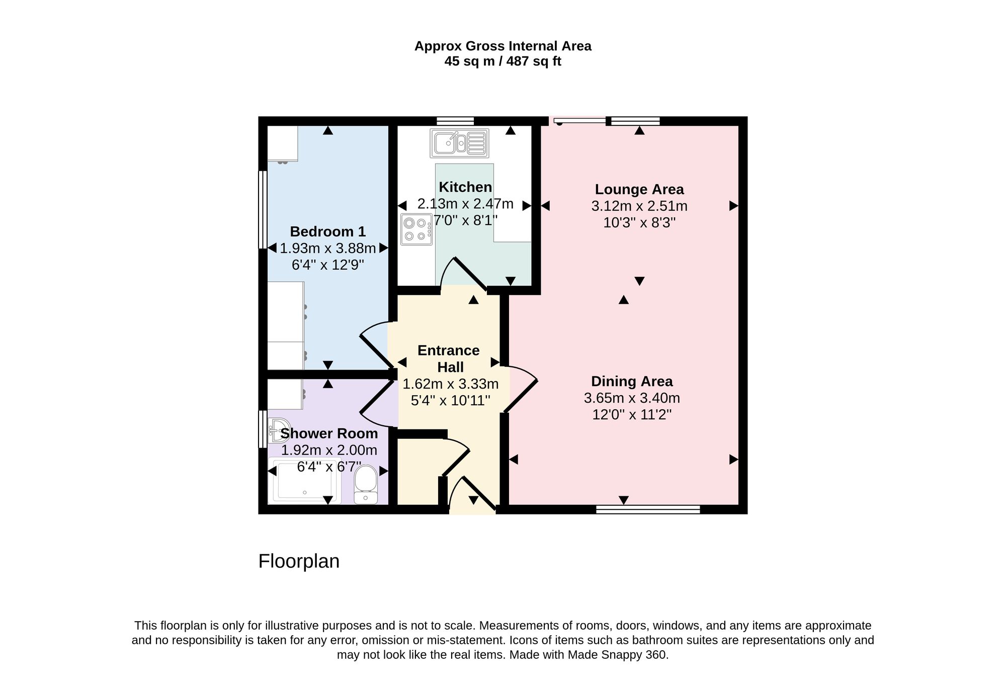 14 Southbrook Mews, Southampton floorplan