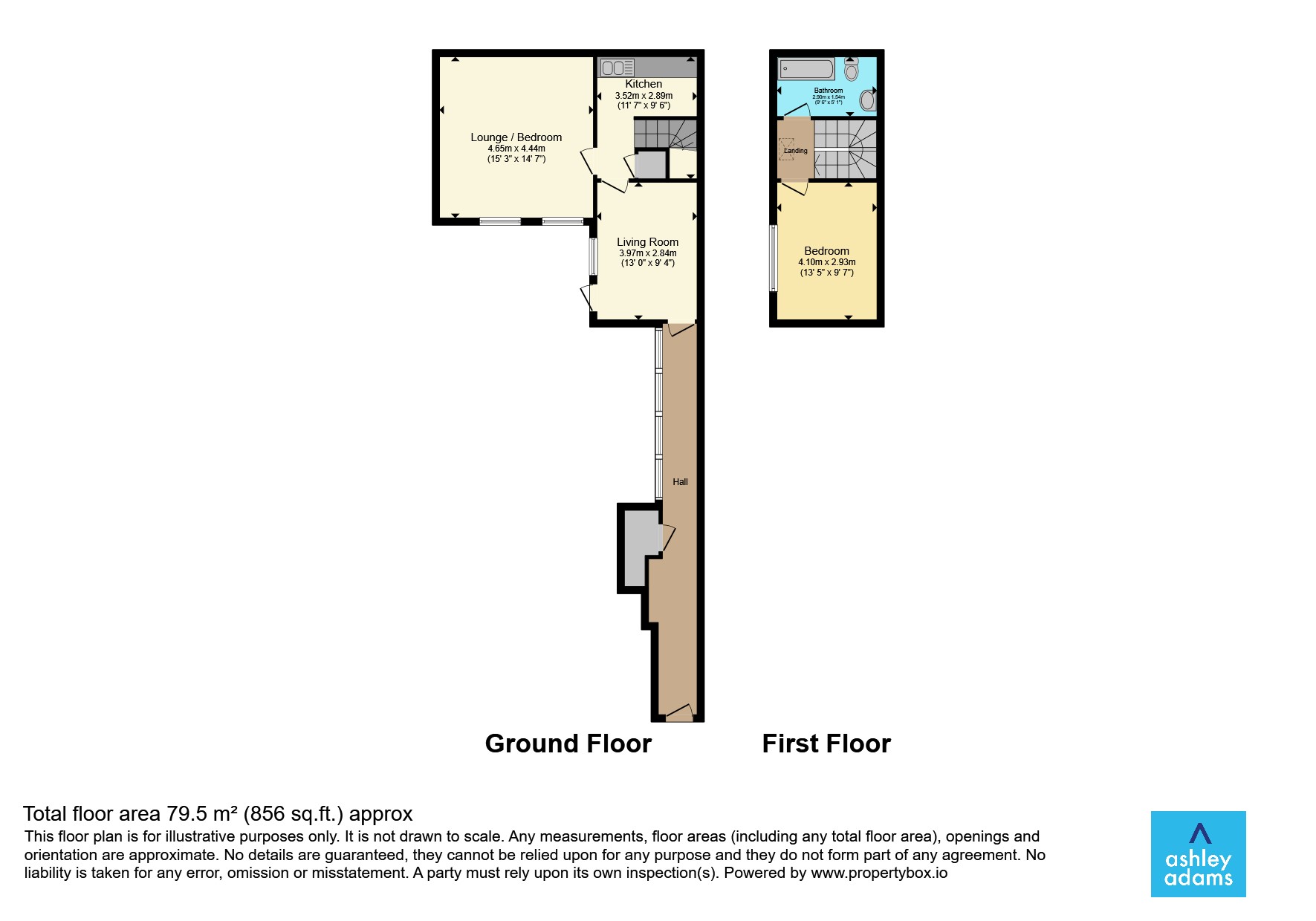 7a, Bramble Street, Derby floorplan