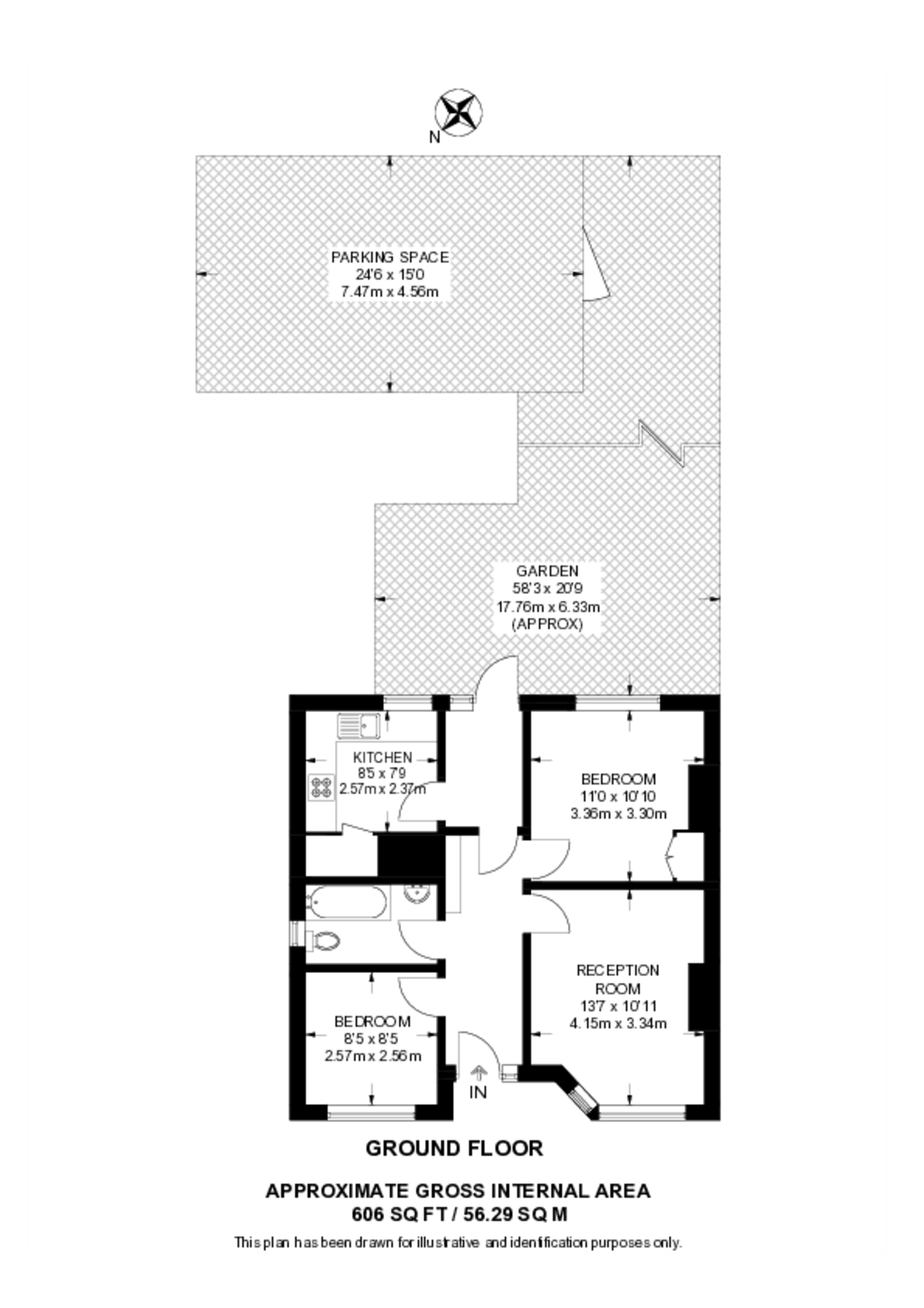 Roxeth Green Avenue, Harrow floorplan