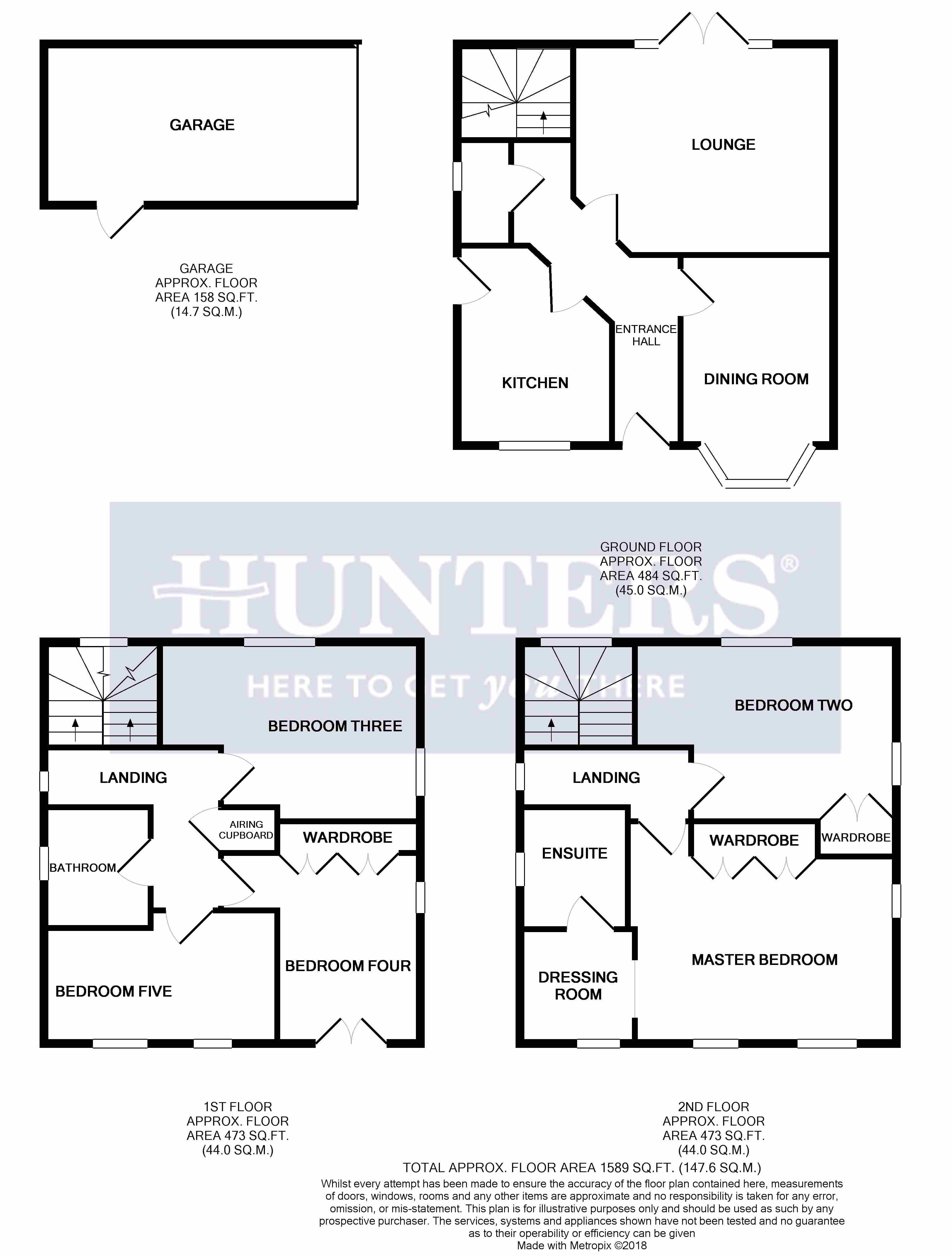 5 bed detached house for sale in Marshall Crescent, Wordsley DY8 Zoopla