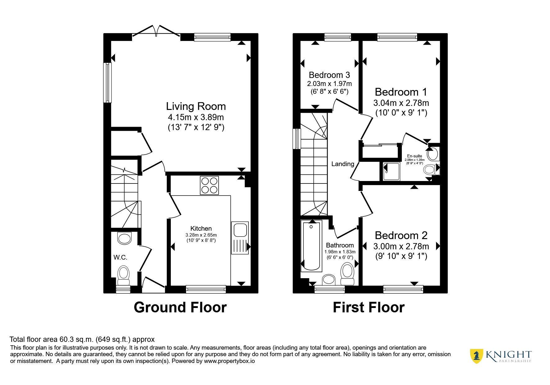 3, Hillside Gardens, Peterborough floorplan
