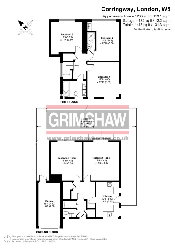 69, Corringway, Ealing floorplan
