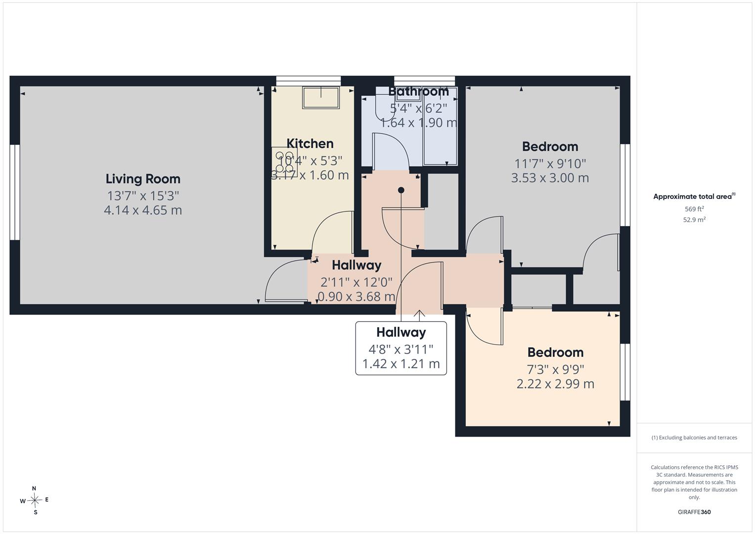 217, Portland Road, London floorplan