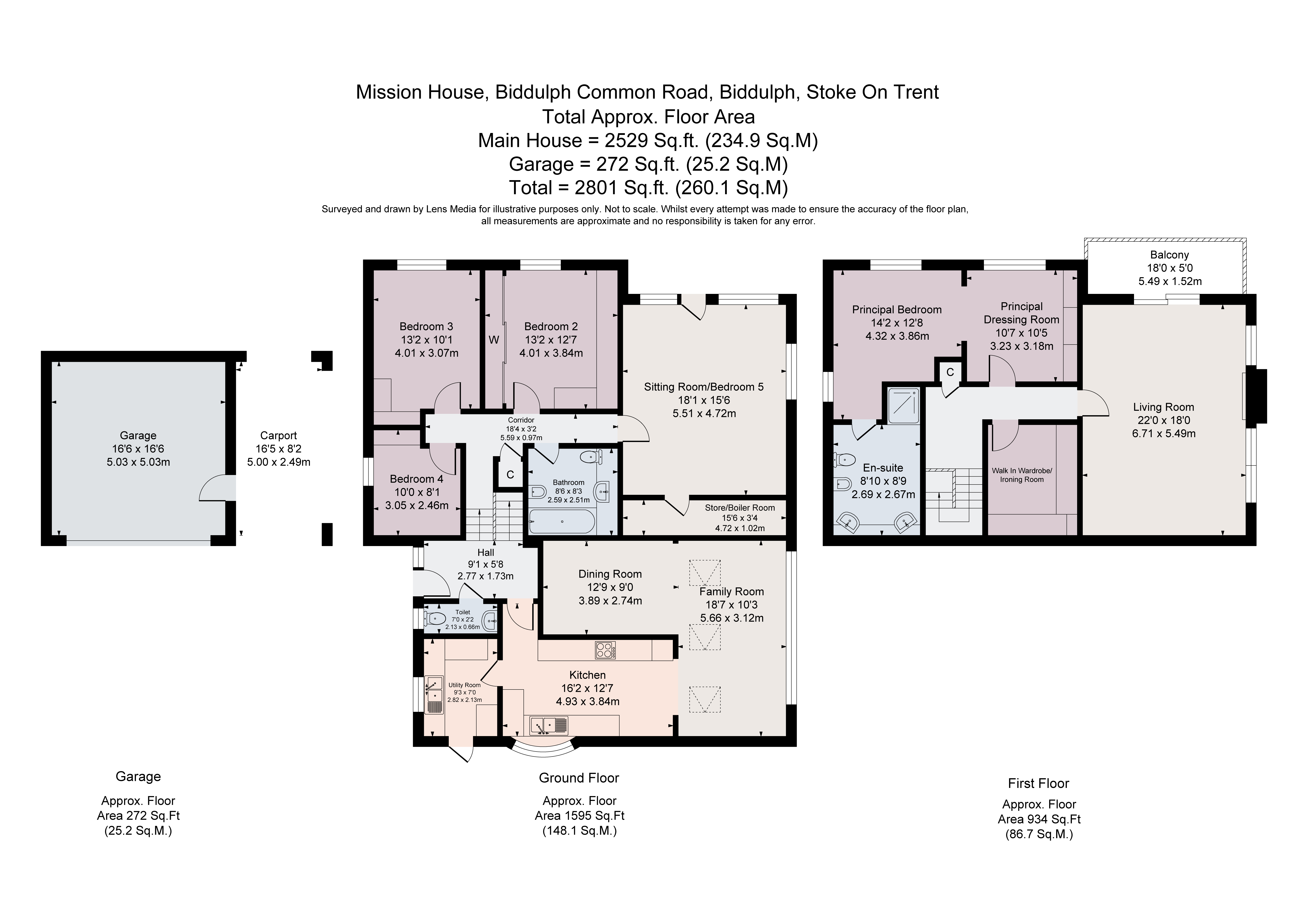 Mission House,, Biddulph Common Road, Stoke-on-Trent floorplan