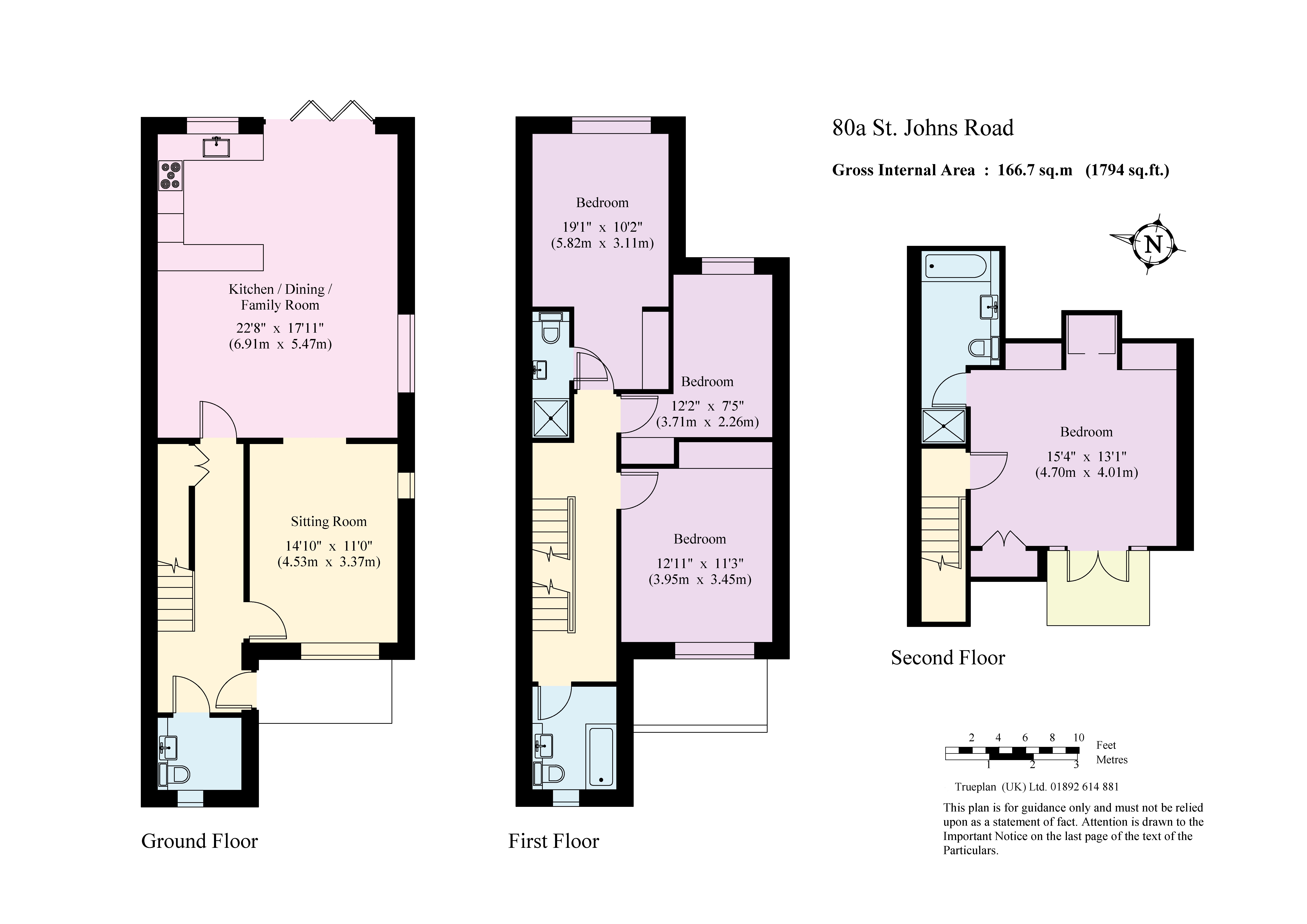 80, St. Johns Road, Sevenoaks floorplan