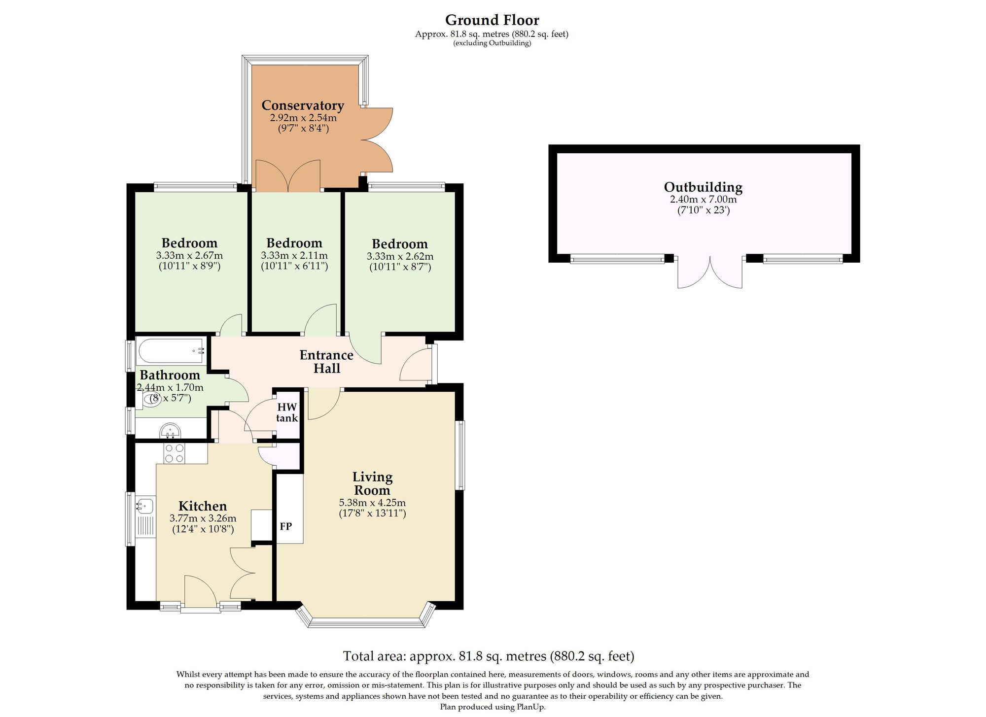 14 Meadow Way, Great Yarmouth floorplan