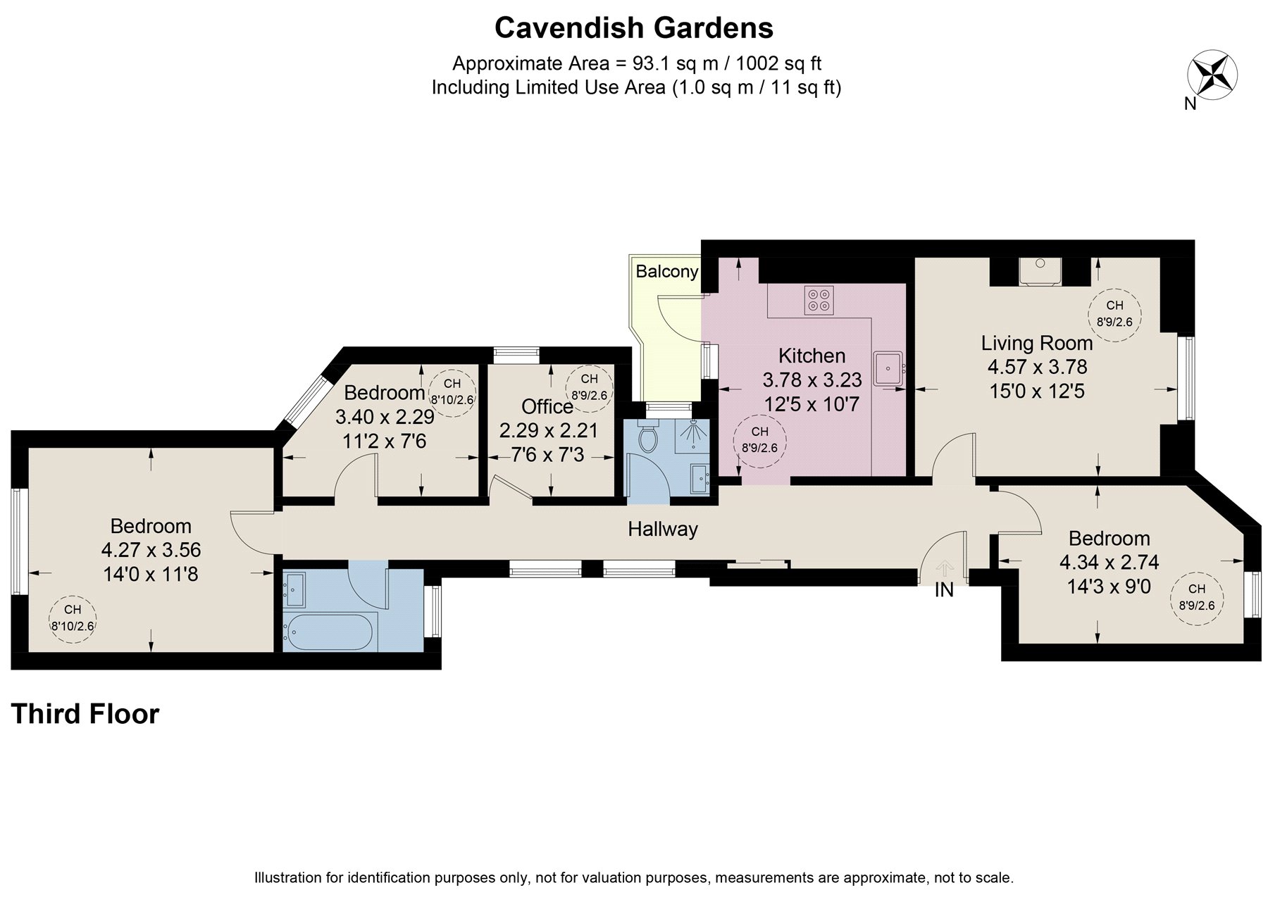 30, Cavendish Gardens, London floorplan
