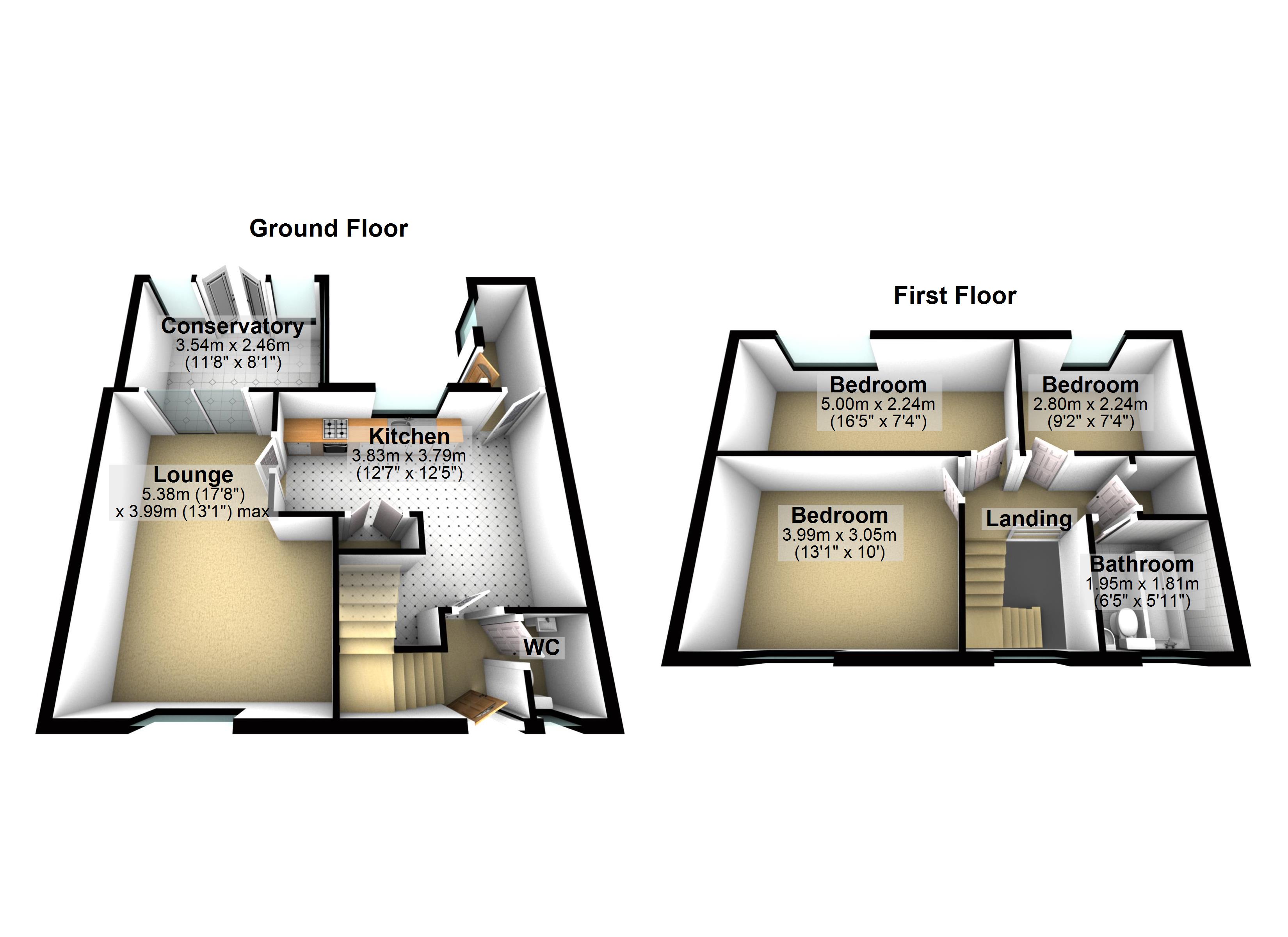 3 Bedrooms Terraced house for sale in Bantocks Road, Great Waldingfield, Sudbury CO10