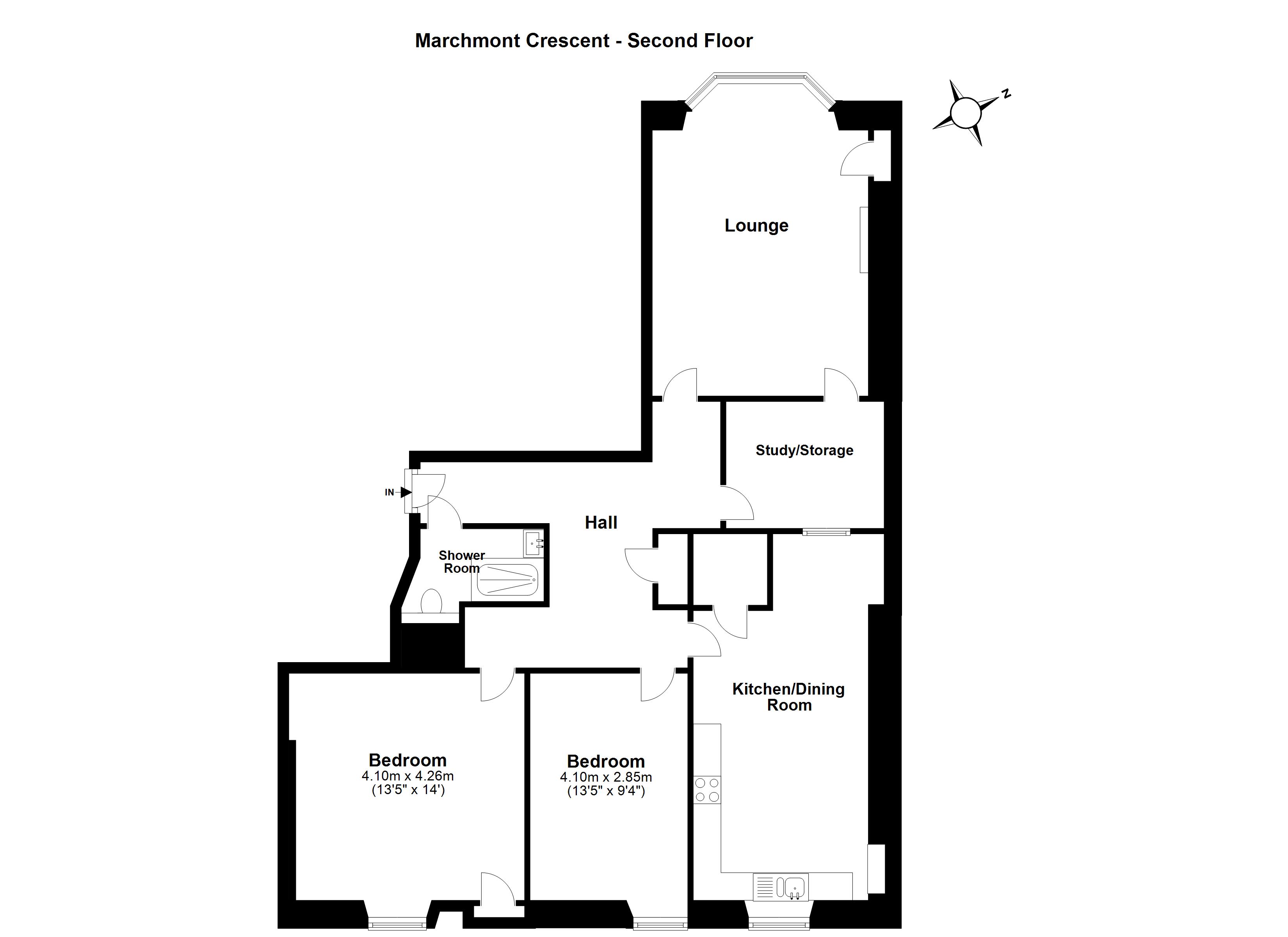 Marchmont Crescent, Edinburgh floorplan