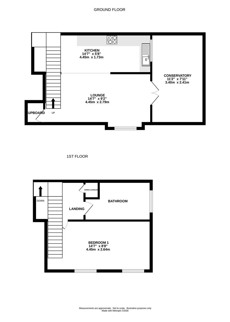 52, Paddock Close, Bristol floorplan