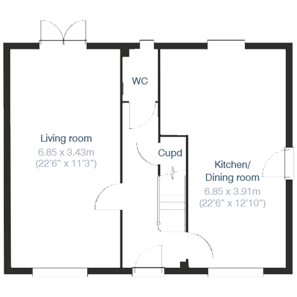 4 Bedrooms Detached house for sale in 