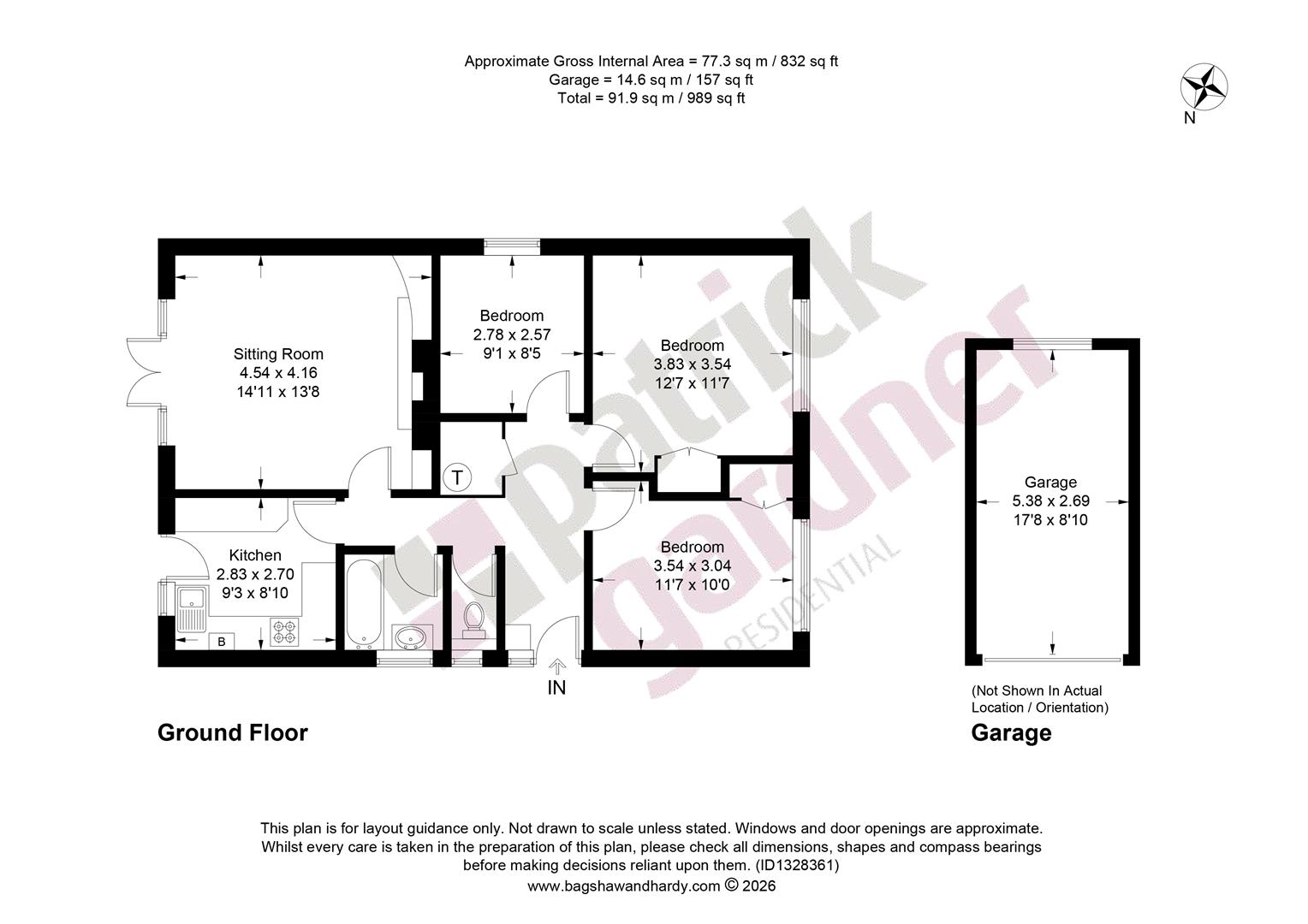 12 Church Road, ASHTEAD floorplan