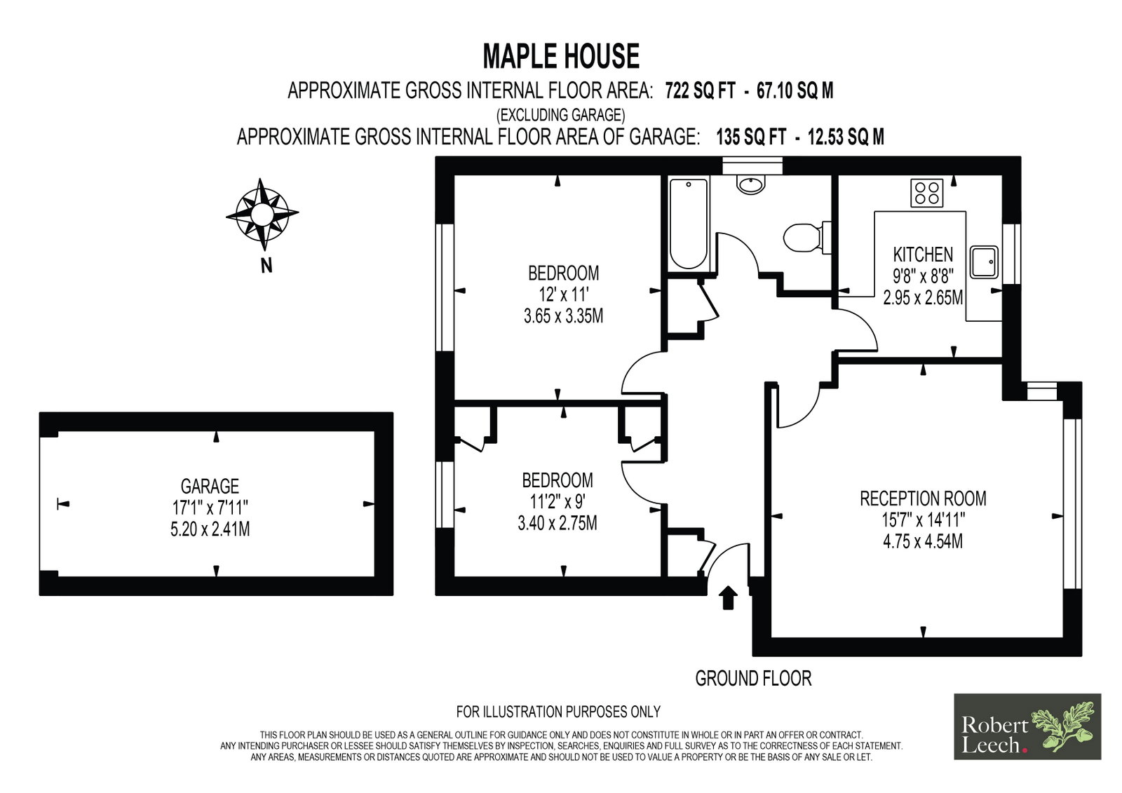 Maple House,Flat 4, Oakfield Drive, Reigate floorplan