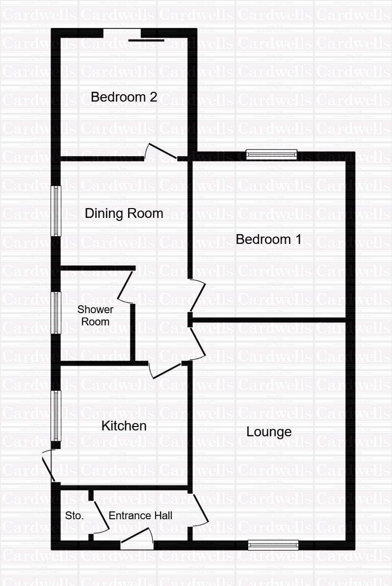 South Drive, Harwood, Bolton BL2, 2 bedroom semidetached bungalow for
