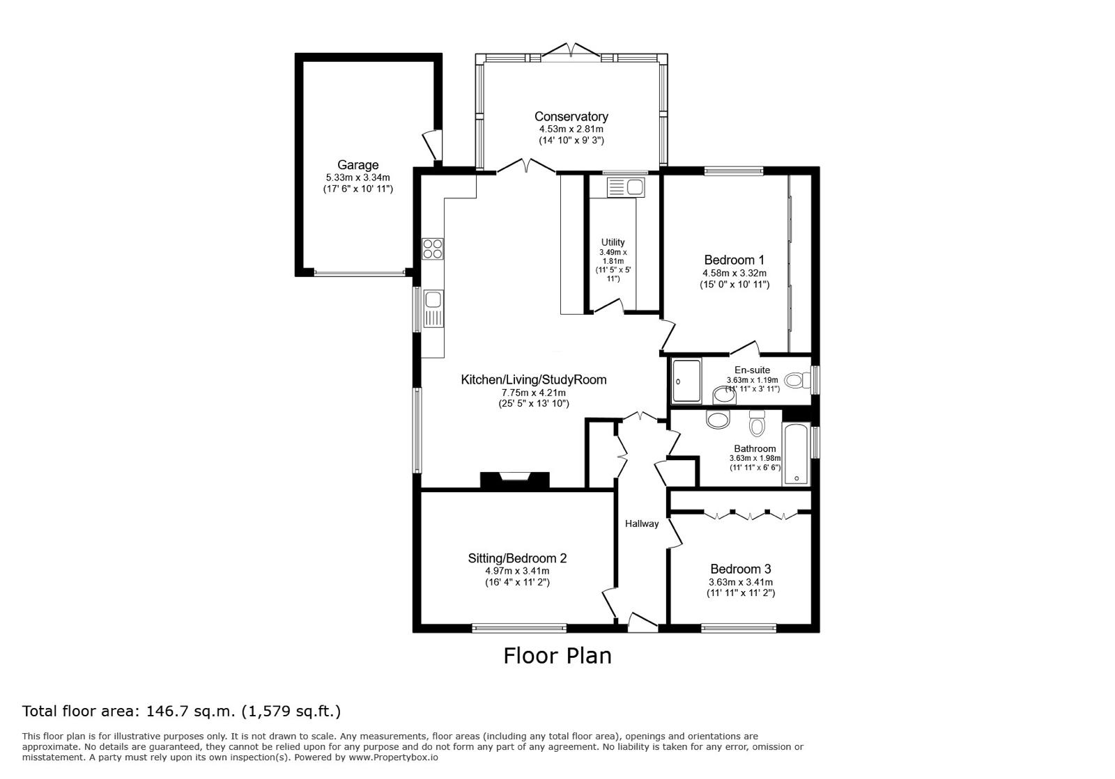 Linthorpe Road, Buckley floorplan