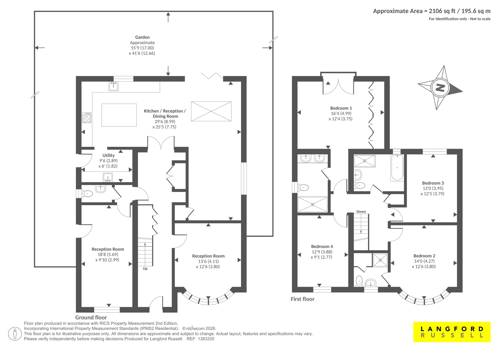 10, Downs Avenue, Chislehurst floorplan