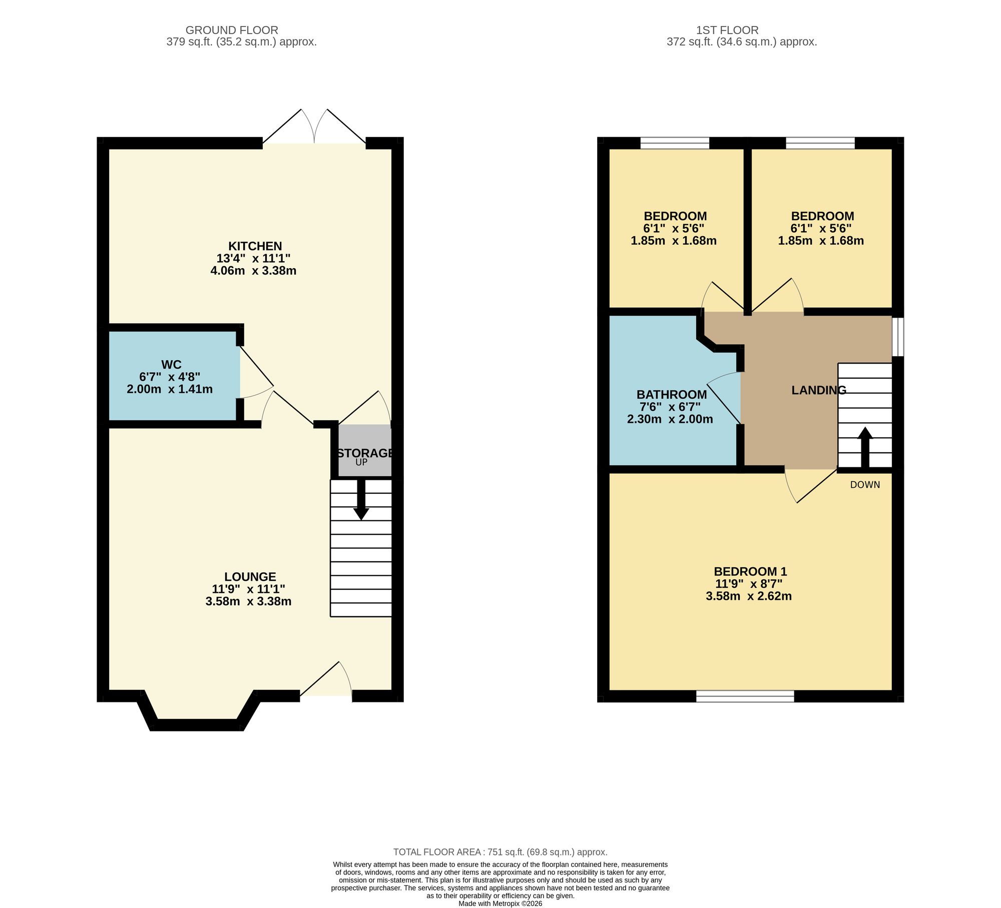 6 Mosley Street, Manchester floorplan