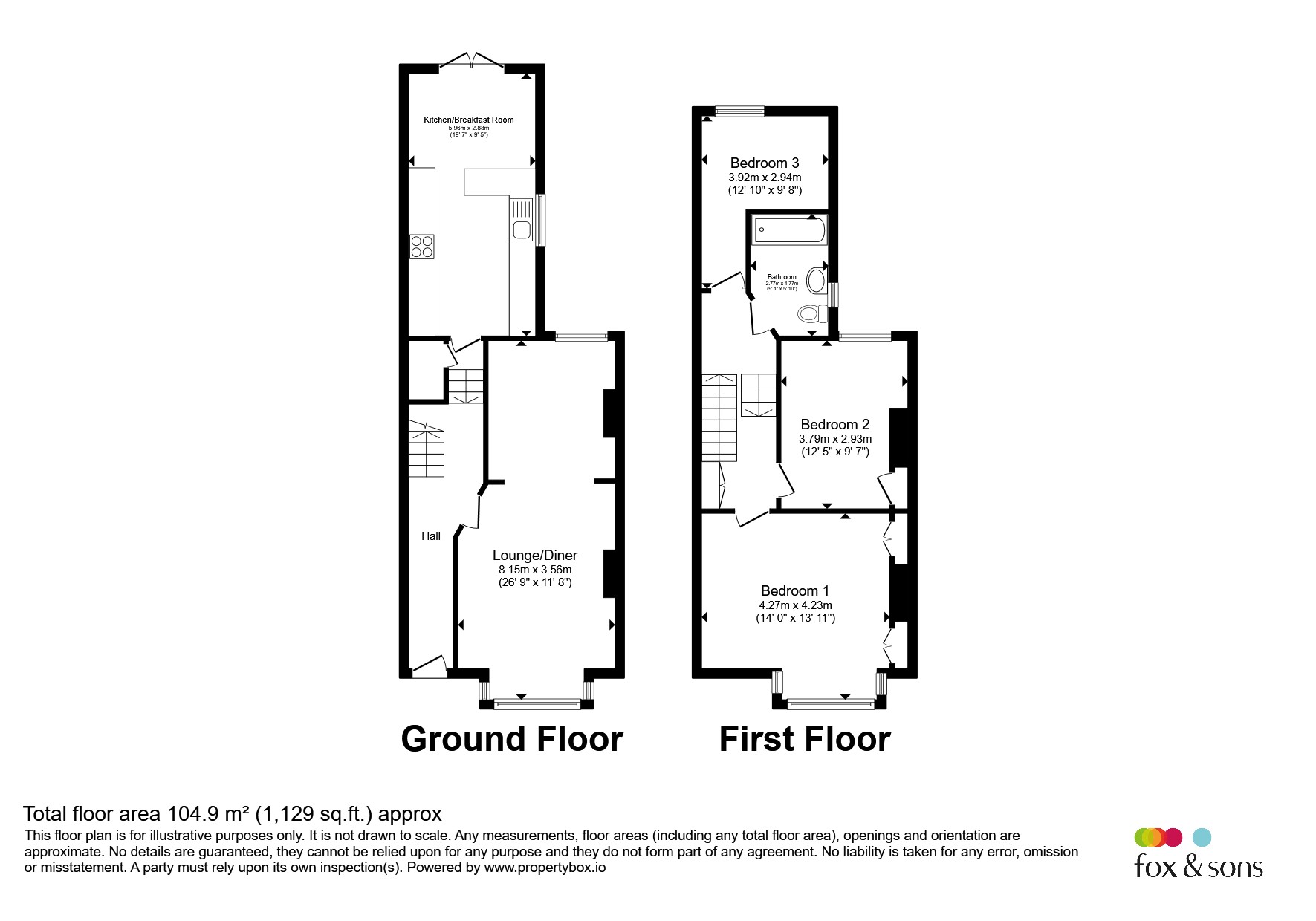 19, Lowther Road, Brighton floorplan