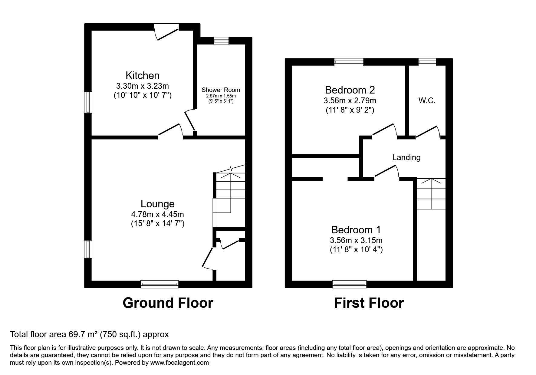 16, Main Street, Stirlingshire floorplan