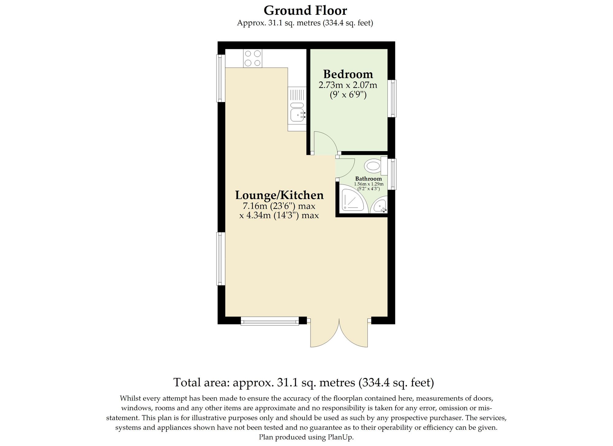 Hillcroft The Marrams, Norwich floorplan