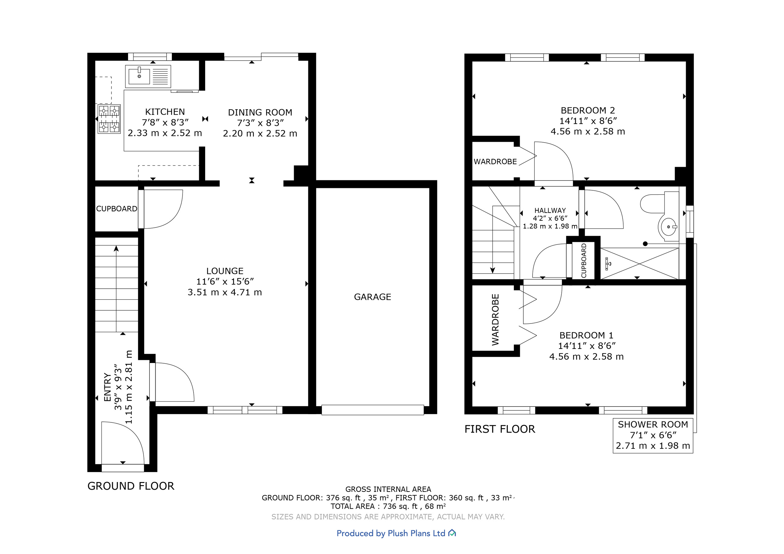 8 Ben Lui Place, Glasgow floorplan