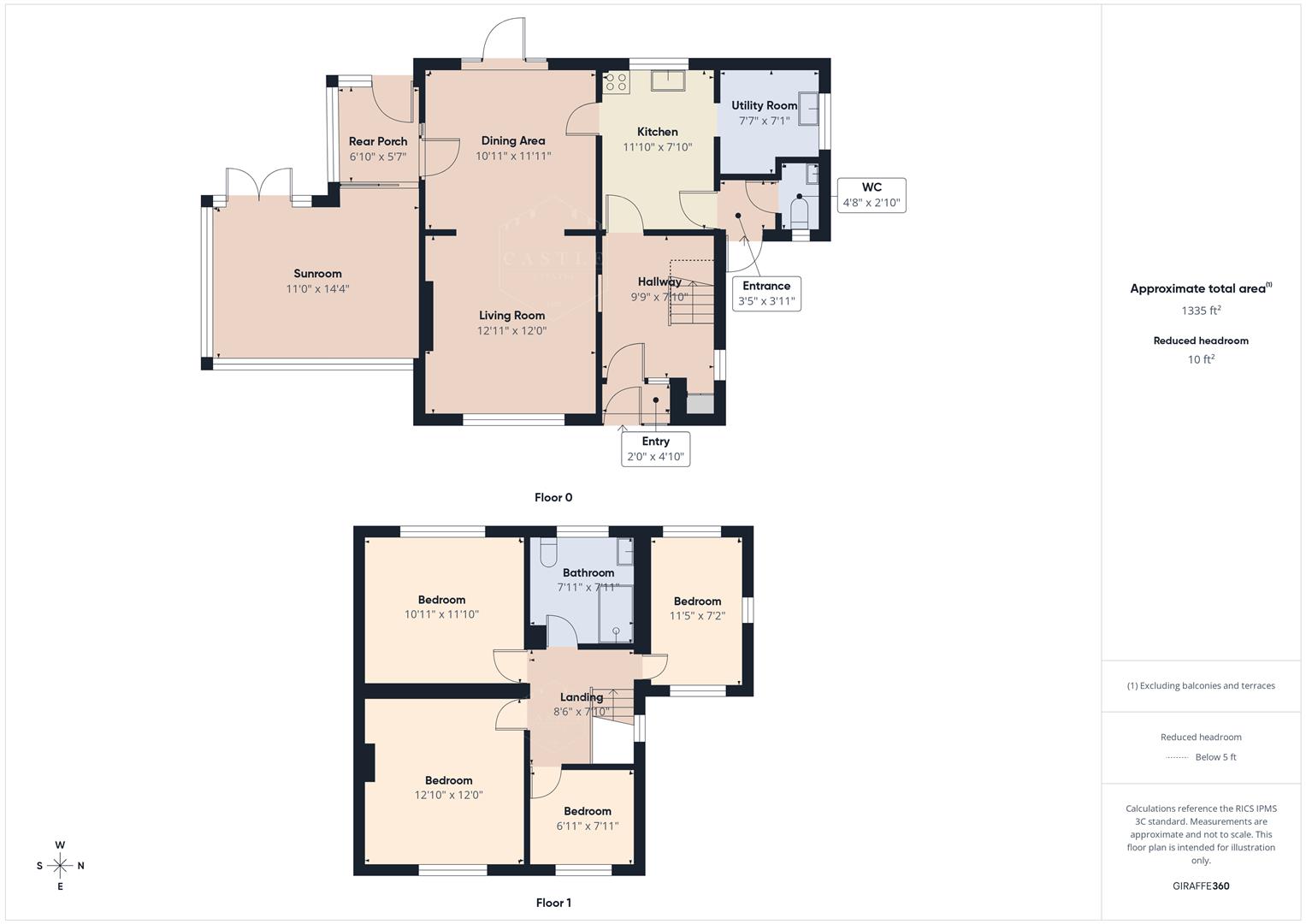 Long Leys, Elisha Close, Stoney Stanton floorplan