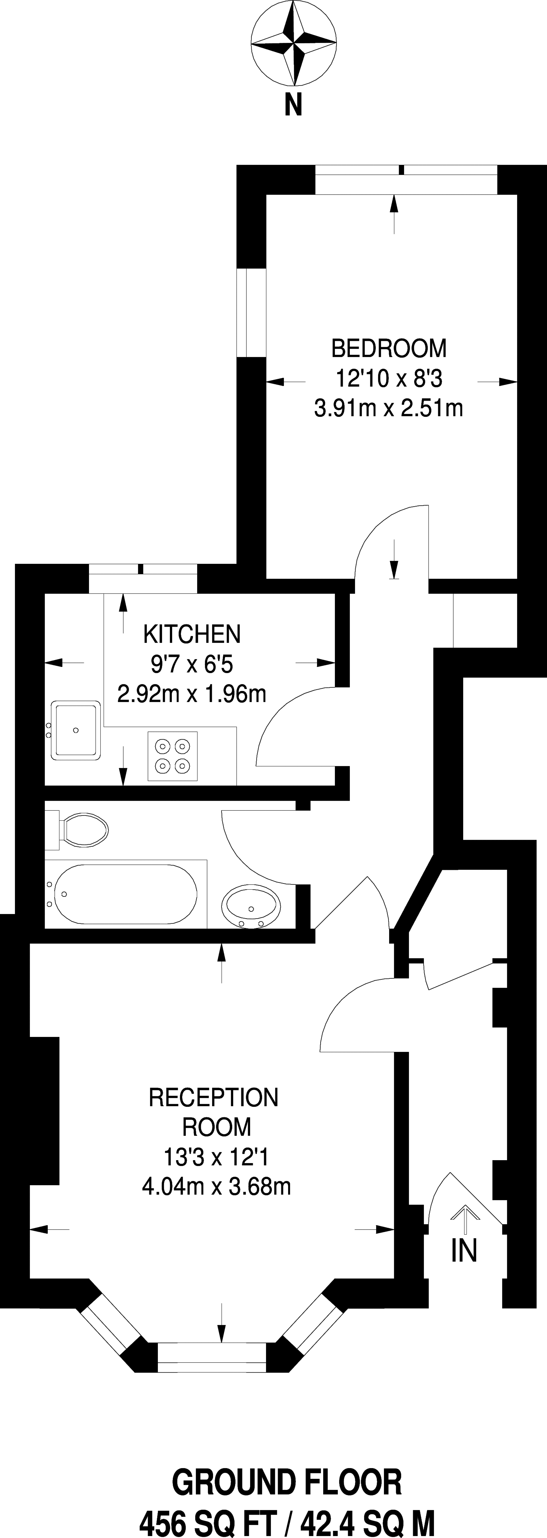 1 Bedrooms Flat to rent in Chobham Road, Stratford E15