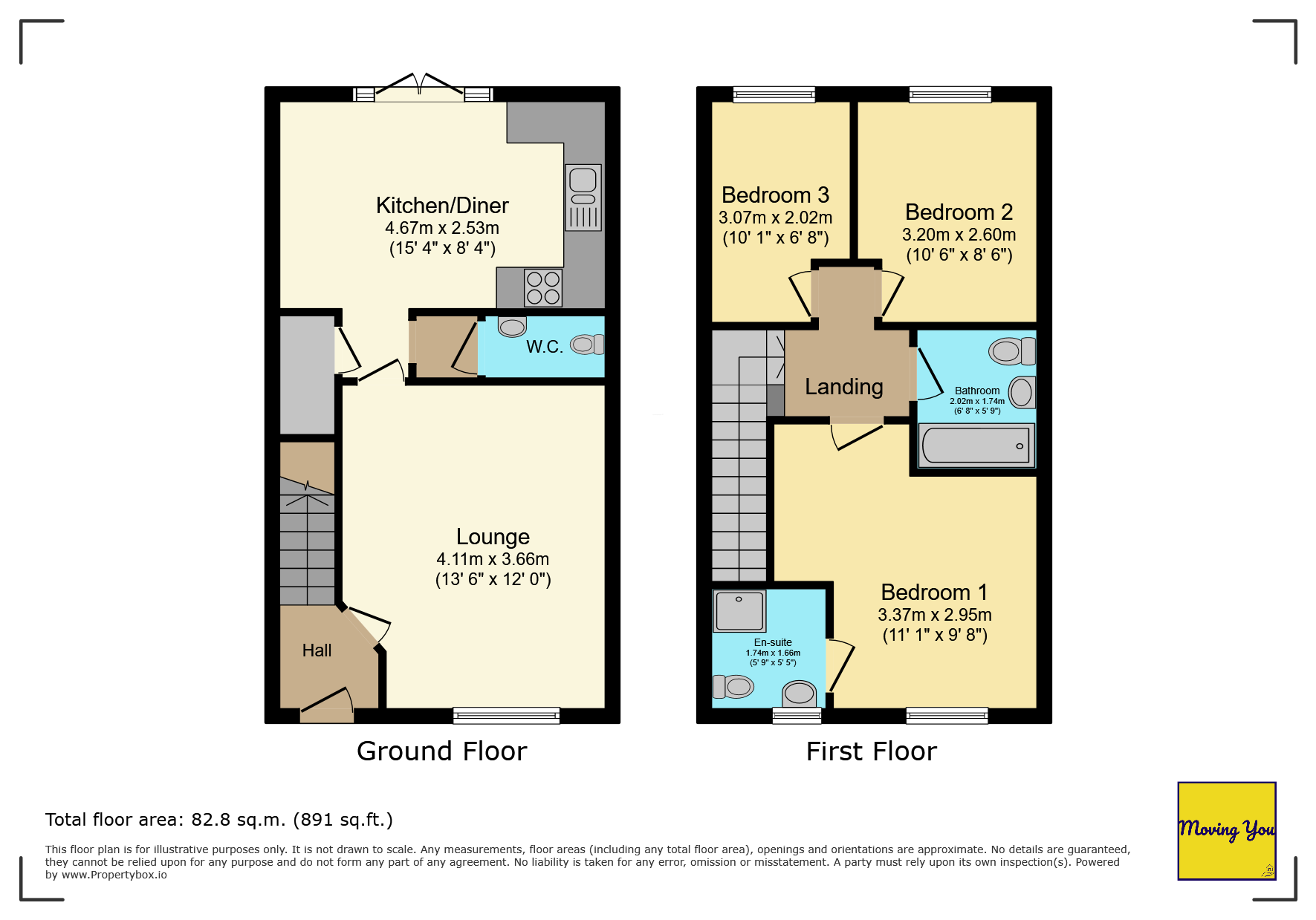 58 Golwg Y Mynydd, Swansea floorplan