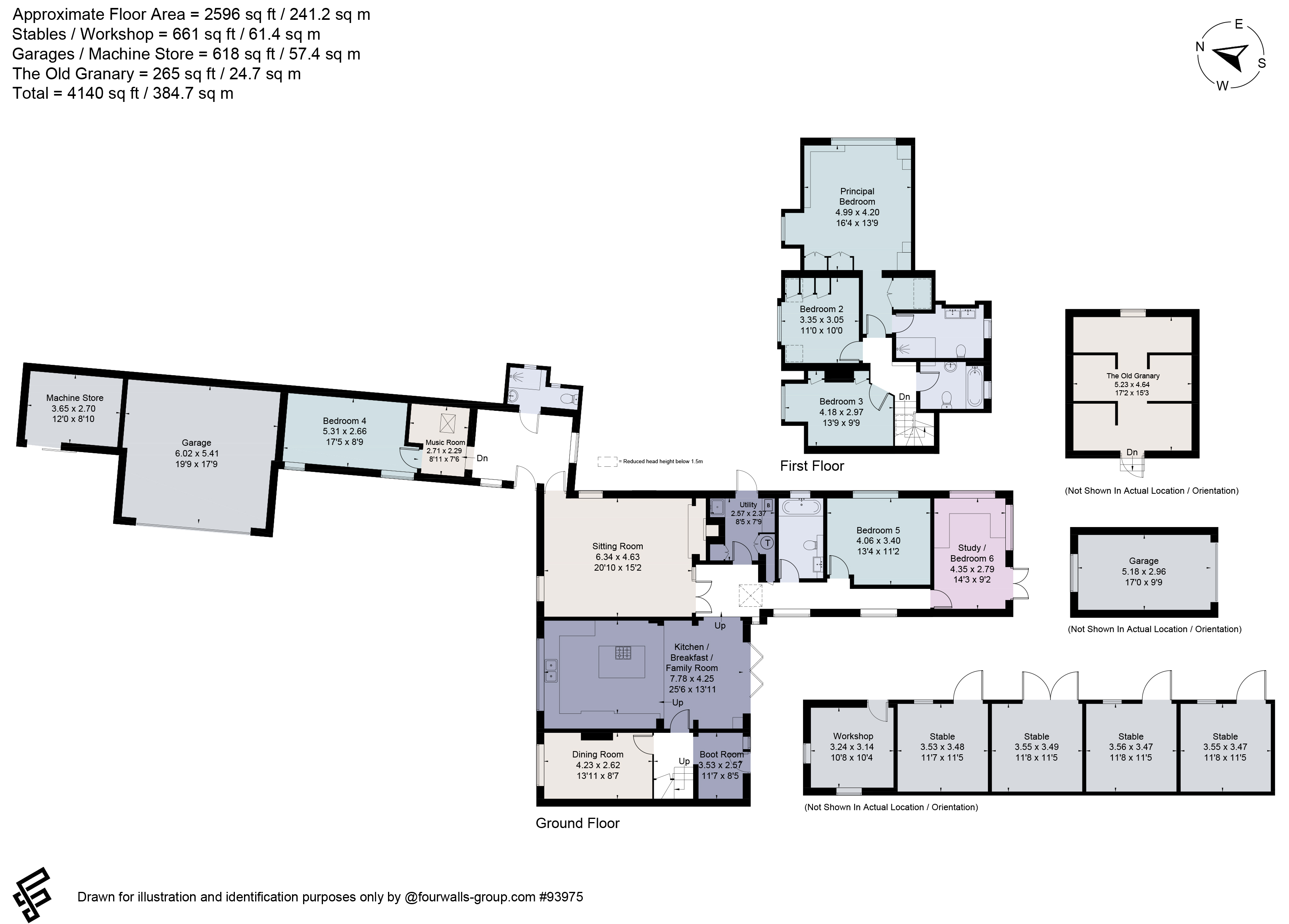 Knowle Lane, Cranleigh, Surrey, GU6 floorplan