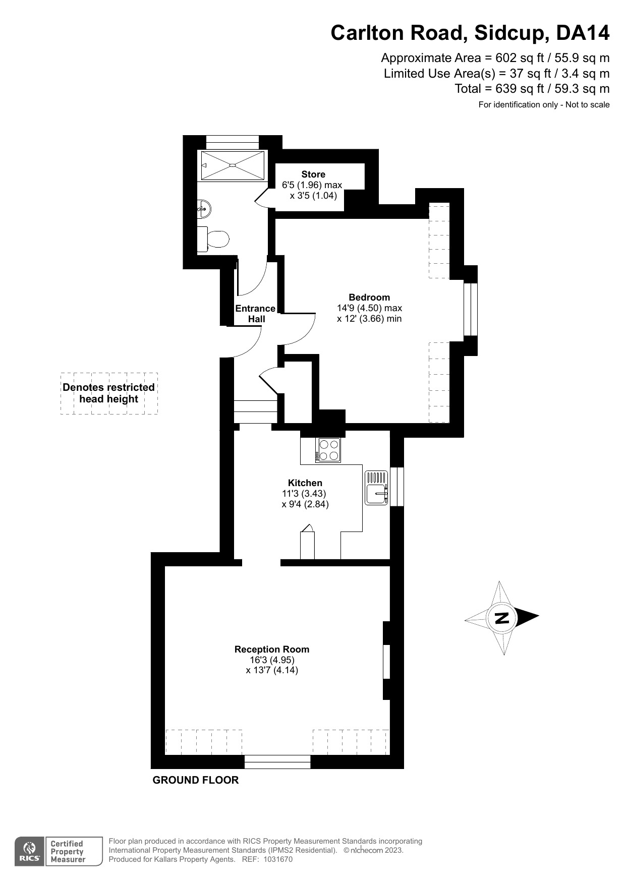 Carlton Road, Sidcup DA14, 1 bedroom flat for sale 66876241