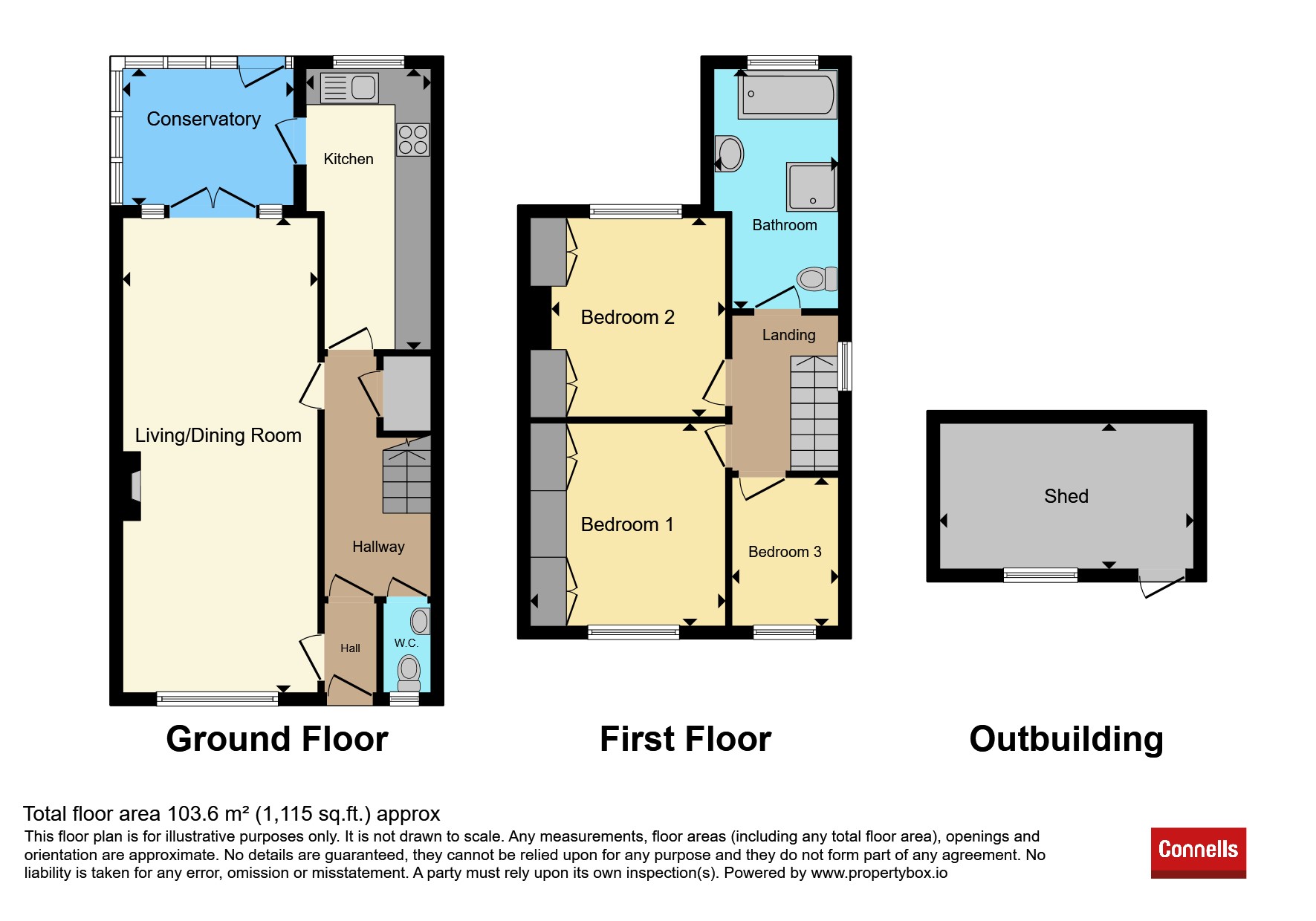 3, Cotsdale Road, Wolverhampton floorplan
