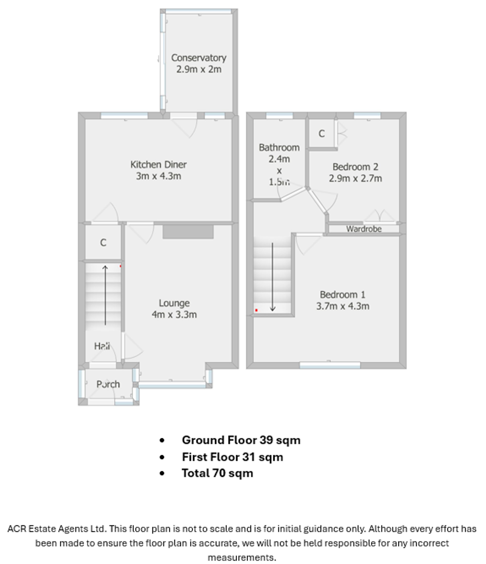 8 Cecil Avenue, Doncaster floorplan