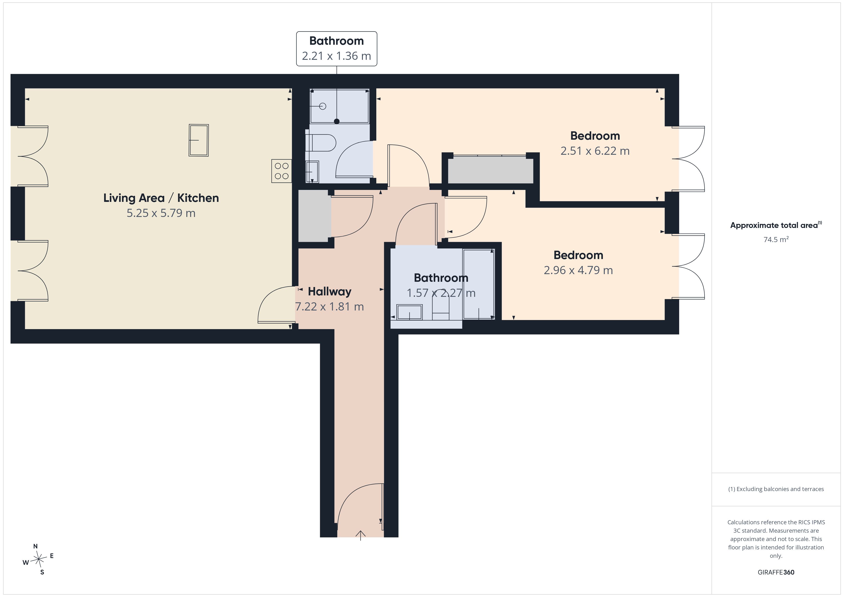 4, Flour House, BRISTOL floorplan