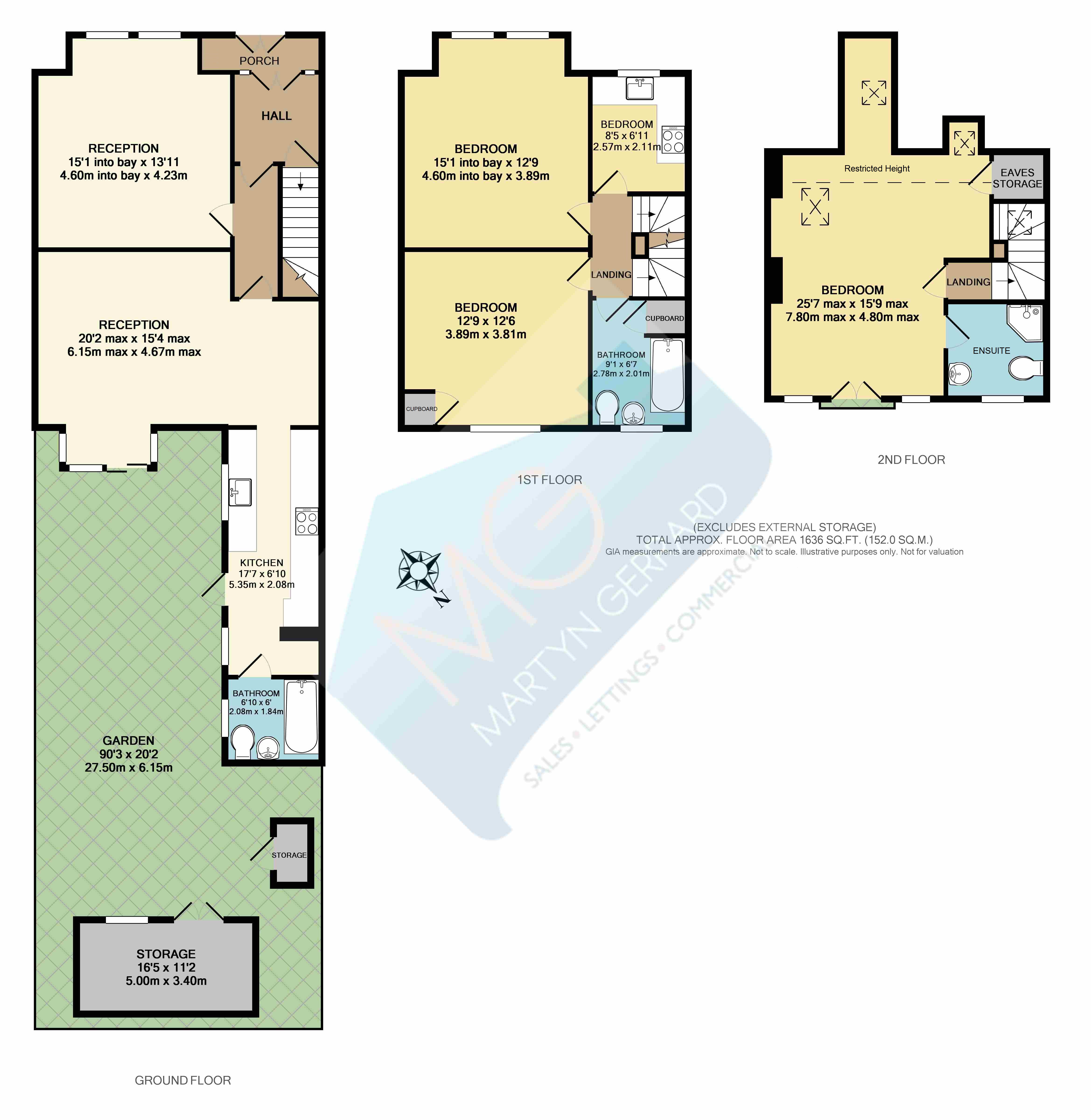 4 bed terraced house for sale in Etchingham Park Road, Finchley, London