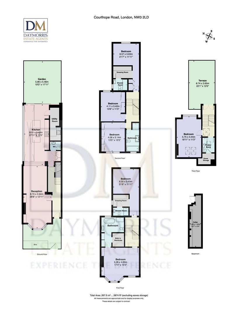48, Courthope Road, Hampstead floorplan