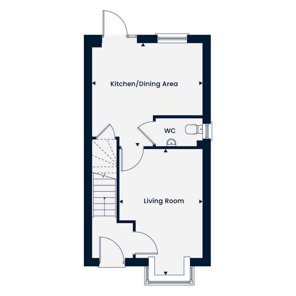 61, The Ridgeway, Potton floorplan