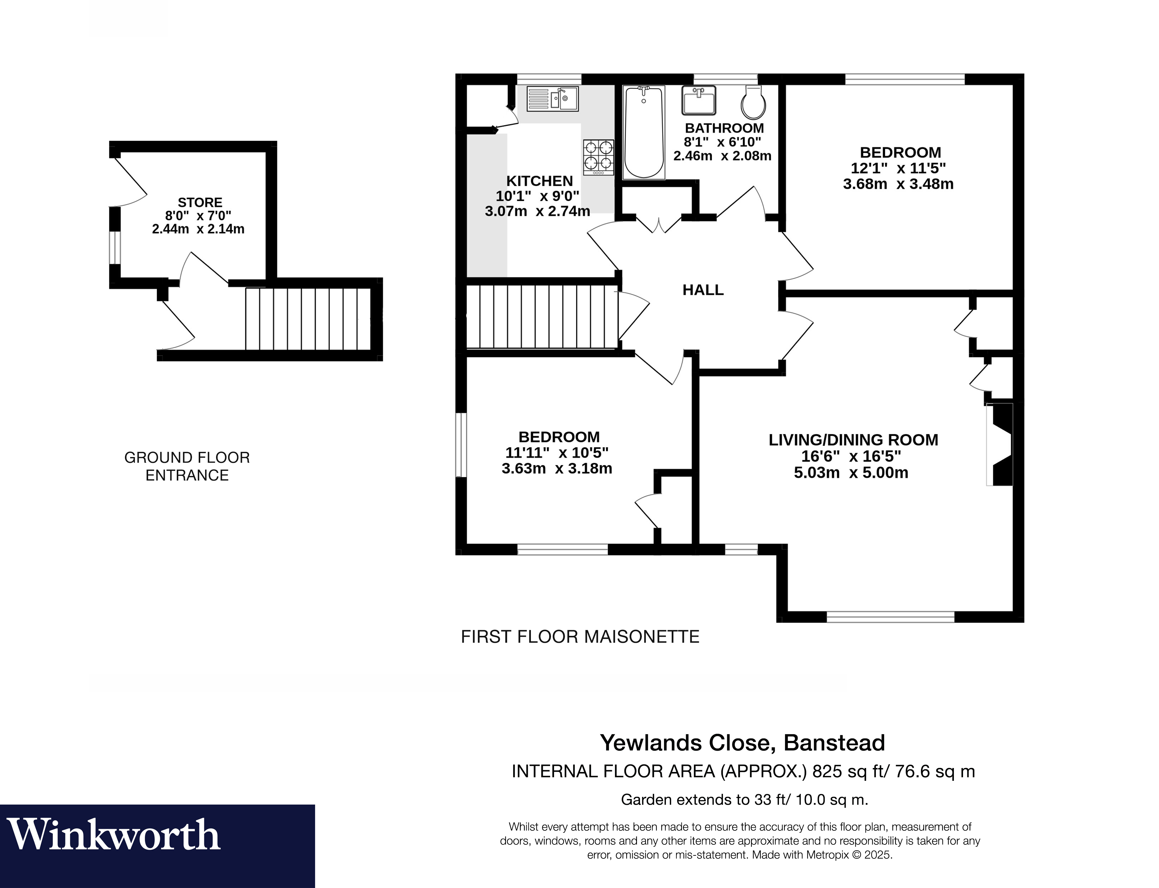 15, Yewlands Close, Surrey floorplan