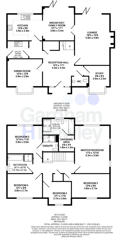 5 Bedrooms Detached house for sale in Hoathly Road, East Grinstead, West Sussex RH19