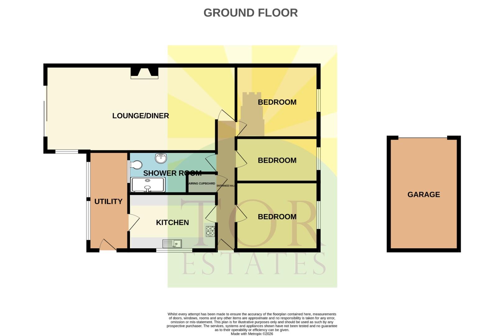 Hurmans Close, Ashcott floorplan