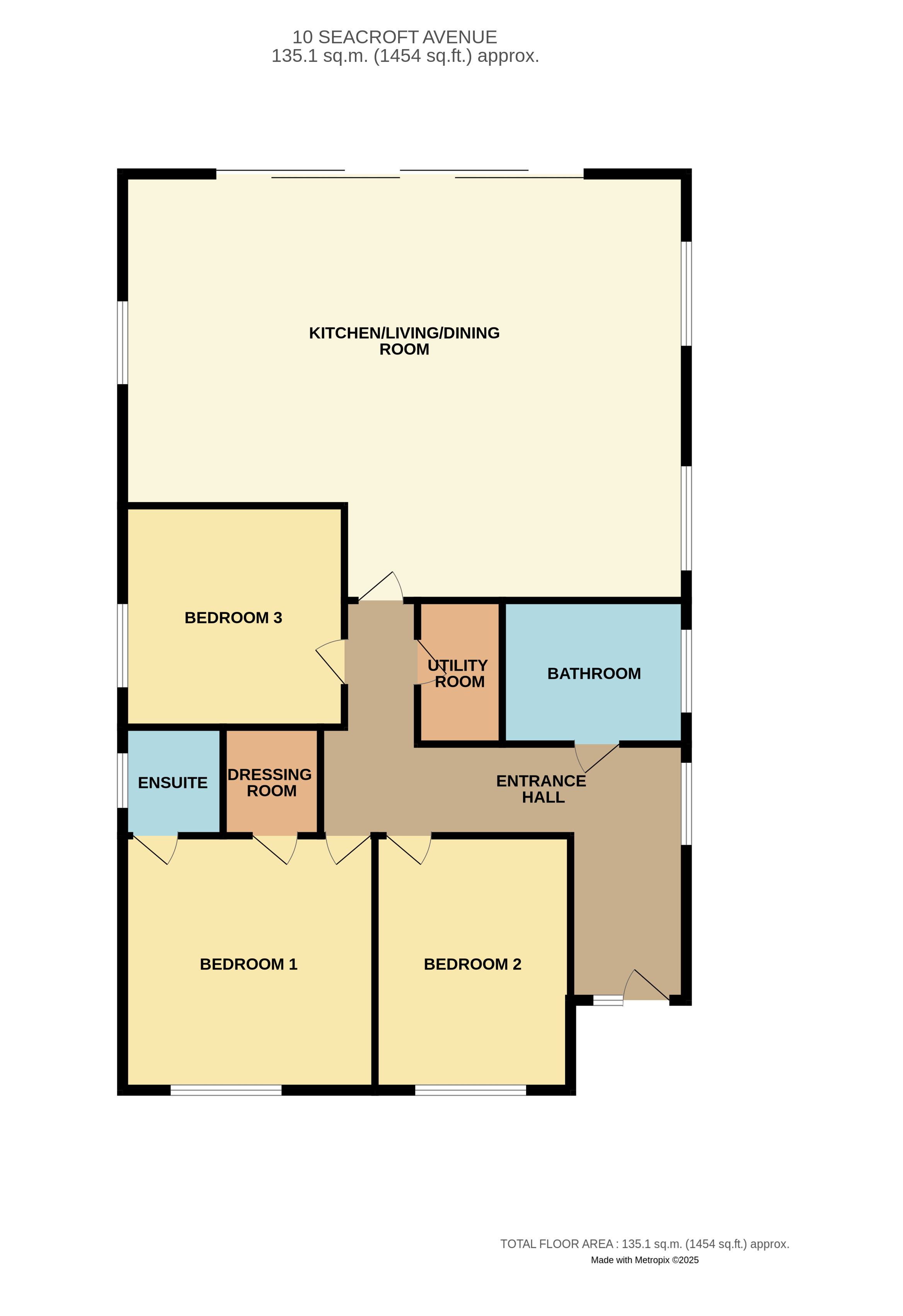 10, Seacroft Avenue, New Milton floorplan