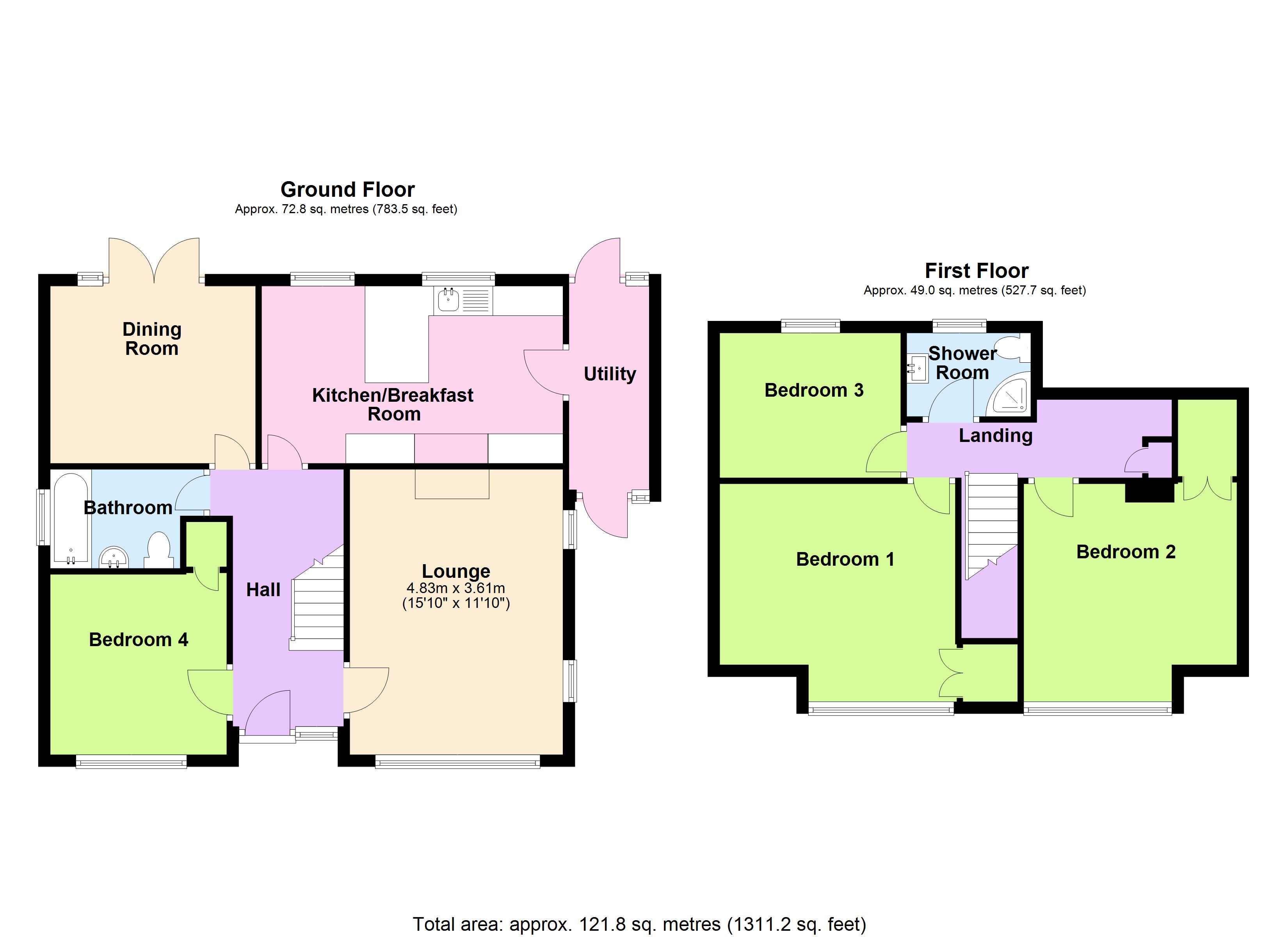 40, Fairview Drive, Hythe floorplan