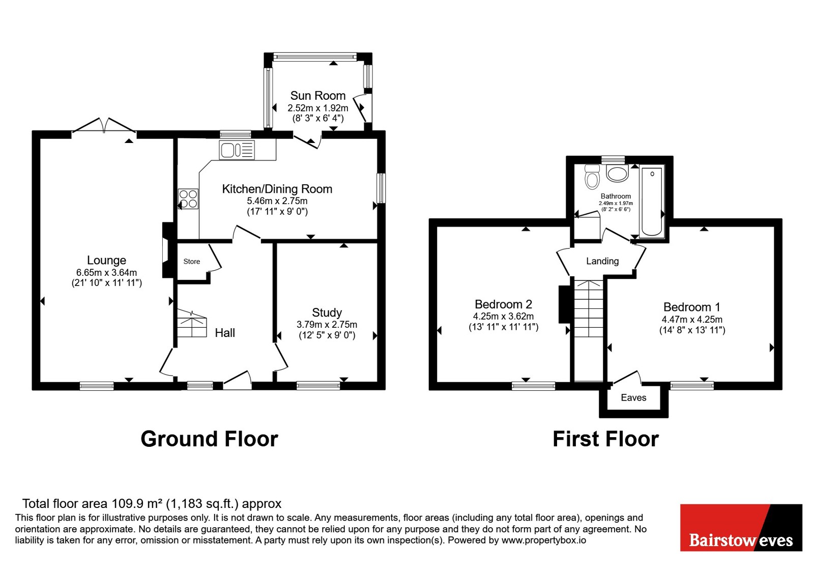 Cherry Trees,, North Forty Foot Bank, Lincolnshire floorplan