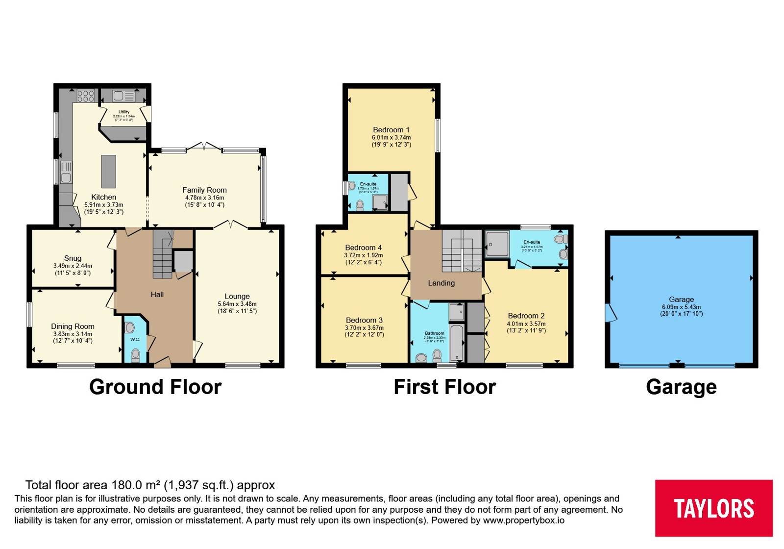 10, Poppyfields, Sandy floorplan